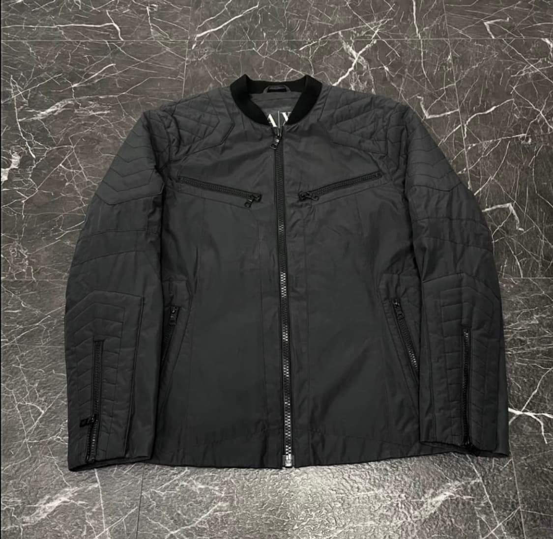 아르마니 익스체인지 나일론 바이커 자켓 상품이미지3