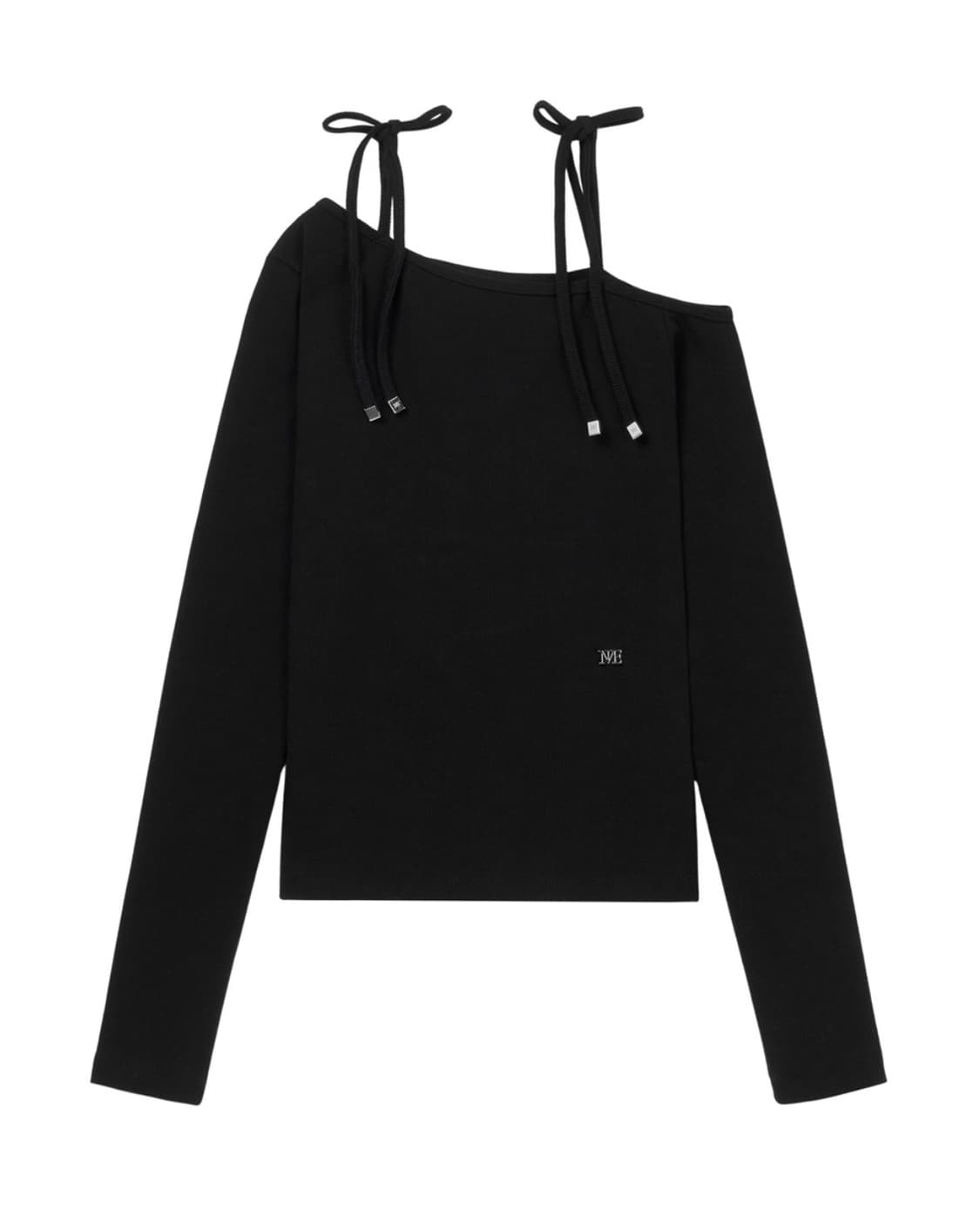 므넴 자체제작 원숄더 스트랩 탑 상품이미지4