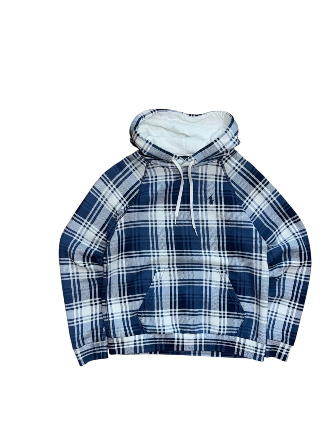 폴로 랄프로렌 체크 후드티 ( qr인증) 상품이미지2