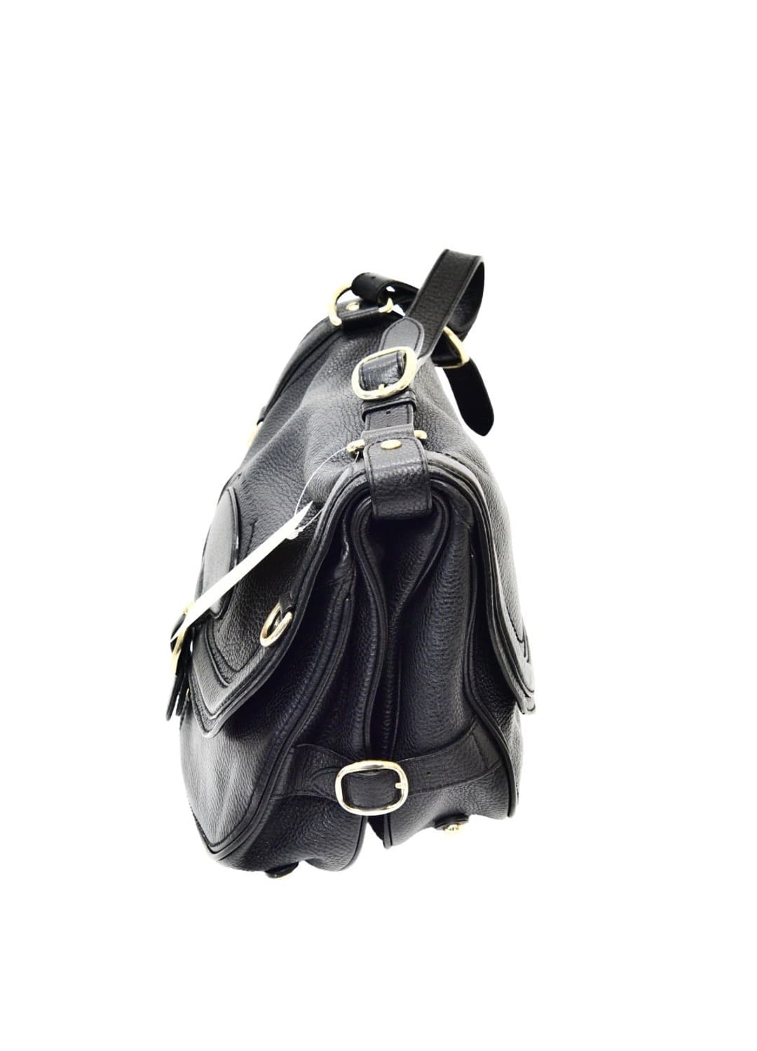 버버리 블랙 레더 숄더백 (정품) 상품이미지2