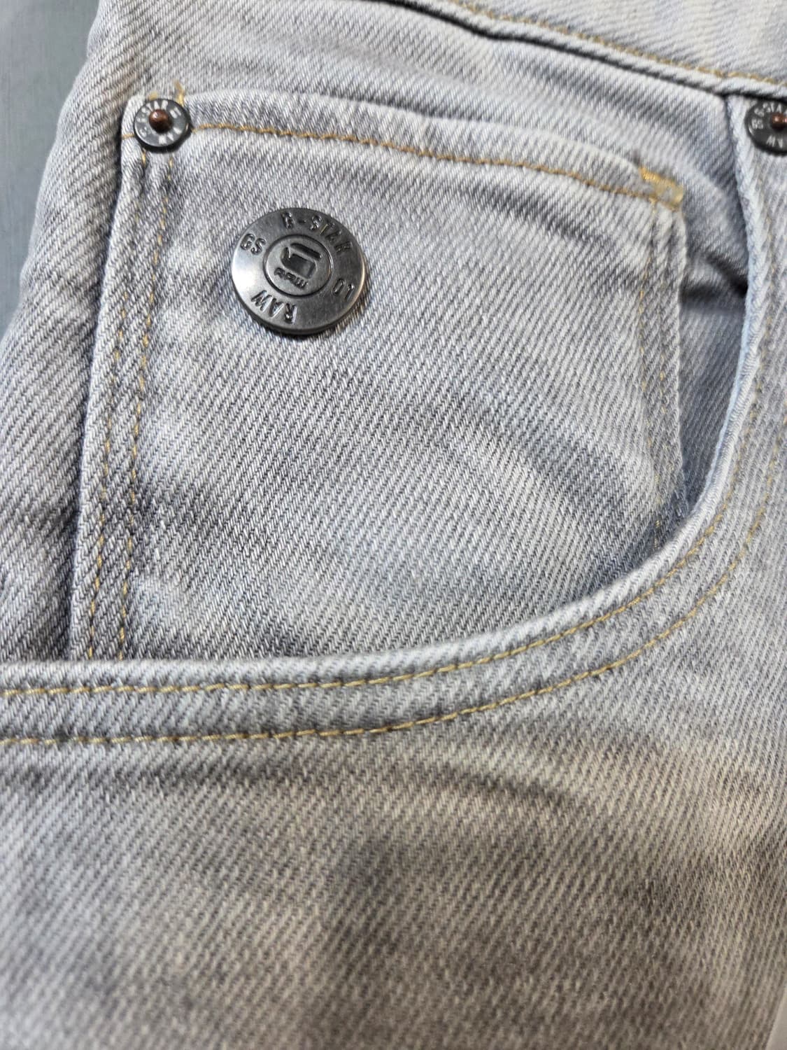 G-Star ARC 3D회색 데님 청바지(W32/L34)약스판 상품이미지4