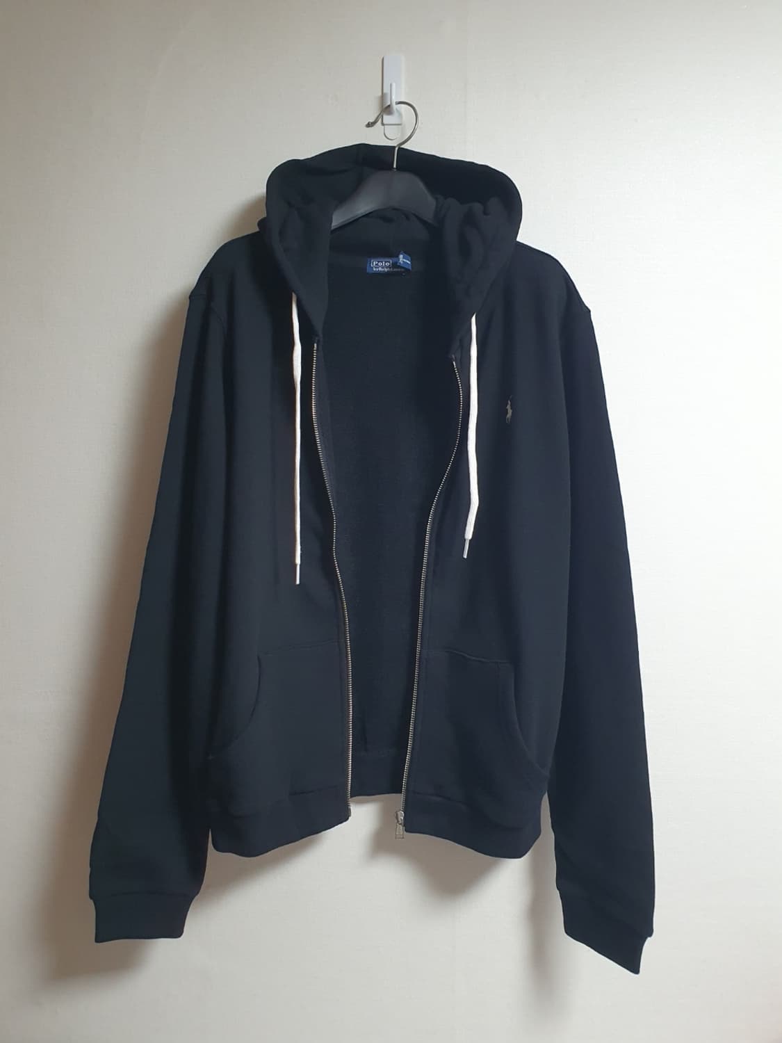 폴로랄프로렌 여성용 후드 집업 블랙 L 상품이미지2