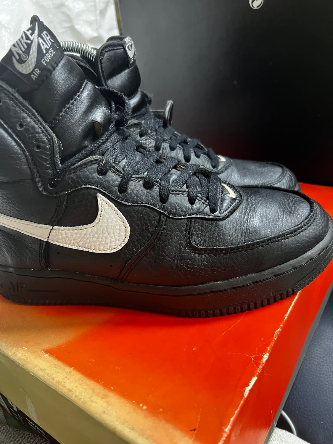 95년 나이키 에어포스1 하이 NYC 275 박스 상품이미지3