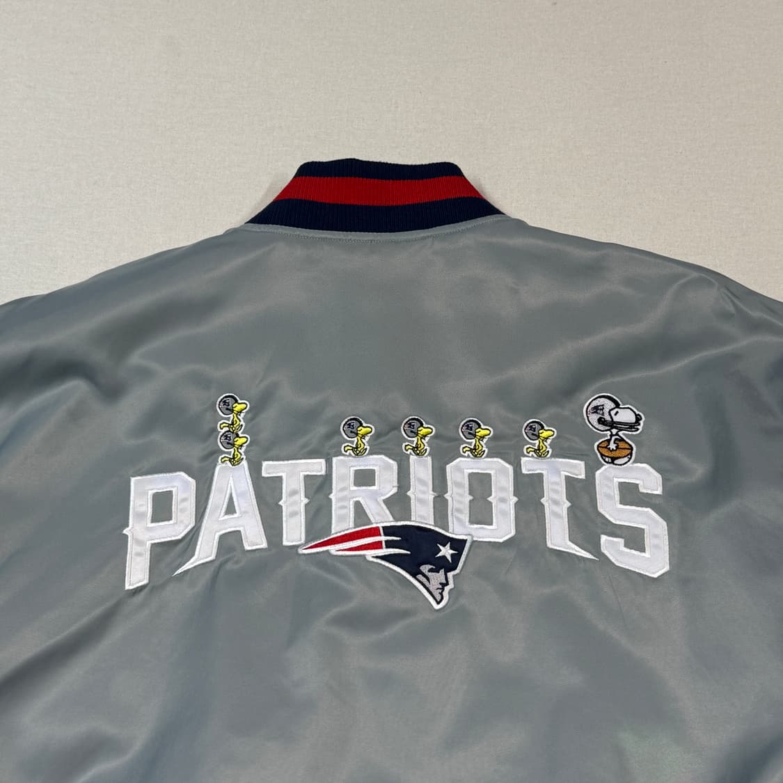 XXL) 뉴에라 x 스누피 x NFL 패트리어츠 바시티 자켓 상품이미지8