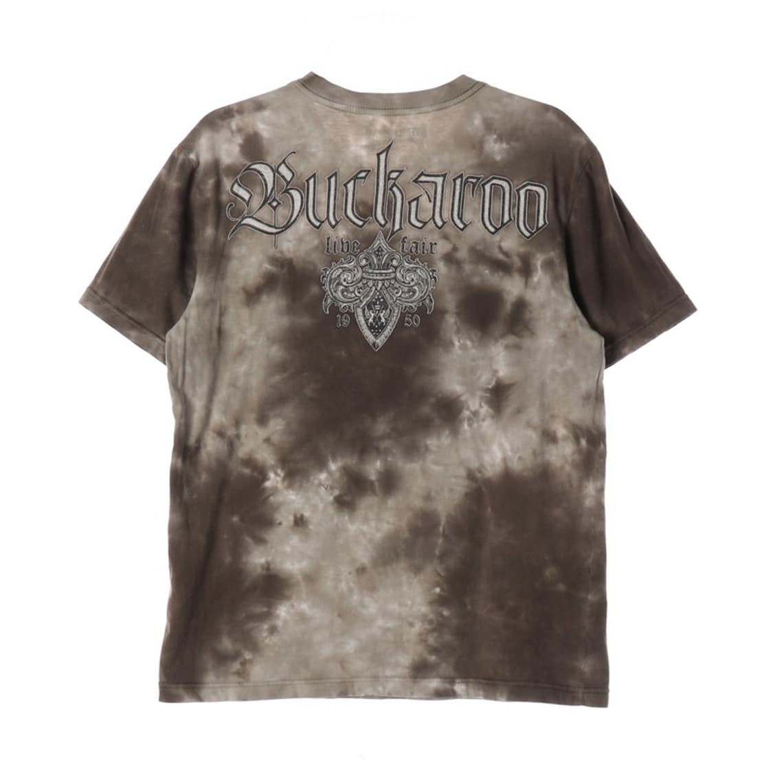 버커루 Y2K 그런지 타이다이 그래픽 반팔 티셔츠 L 상품이미지2