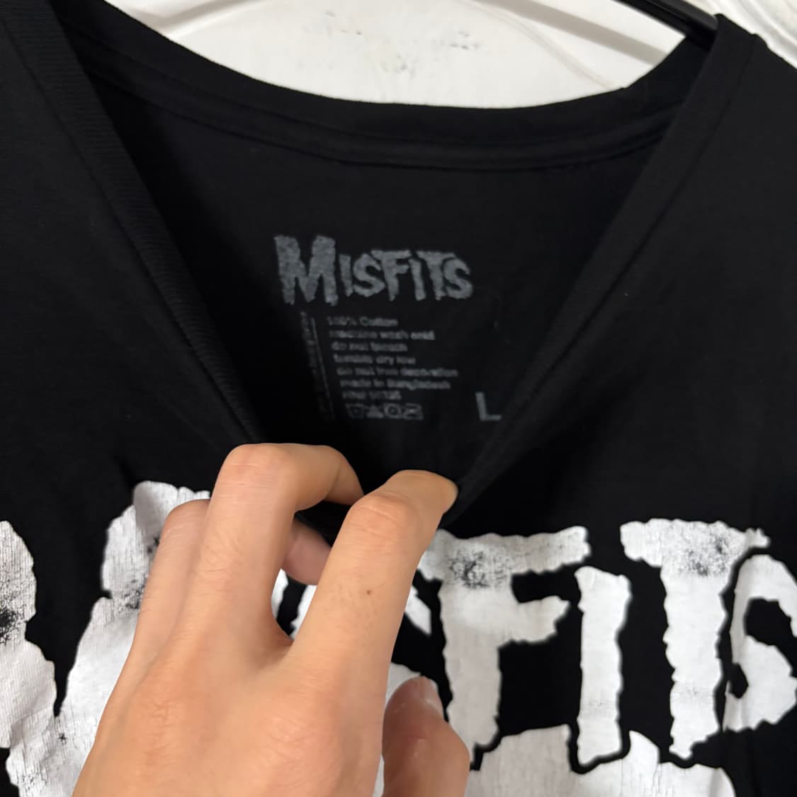 misfits 미스핏츠 빈티지 밴드티 L 상품이미지4
