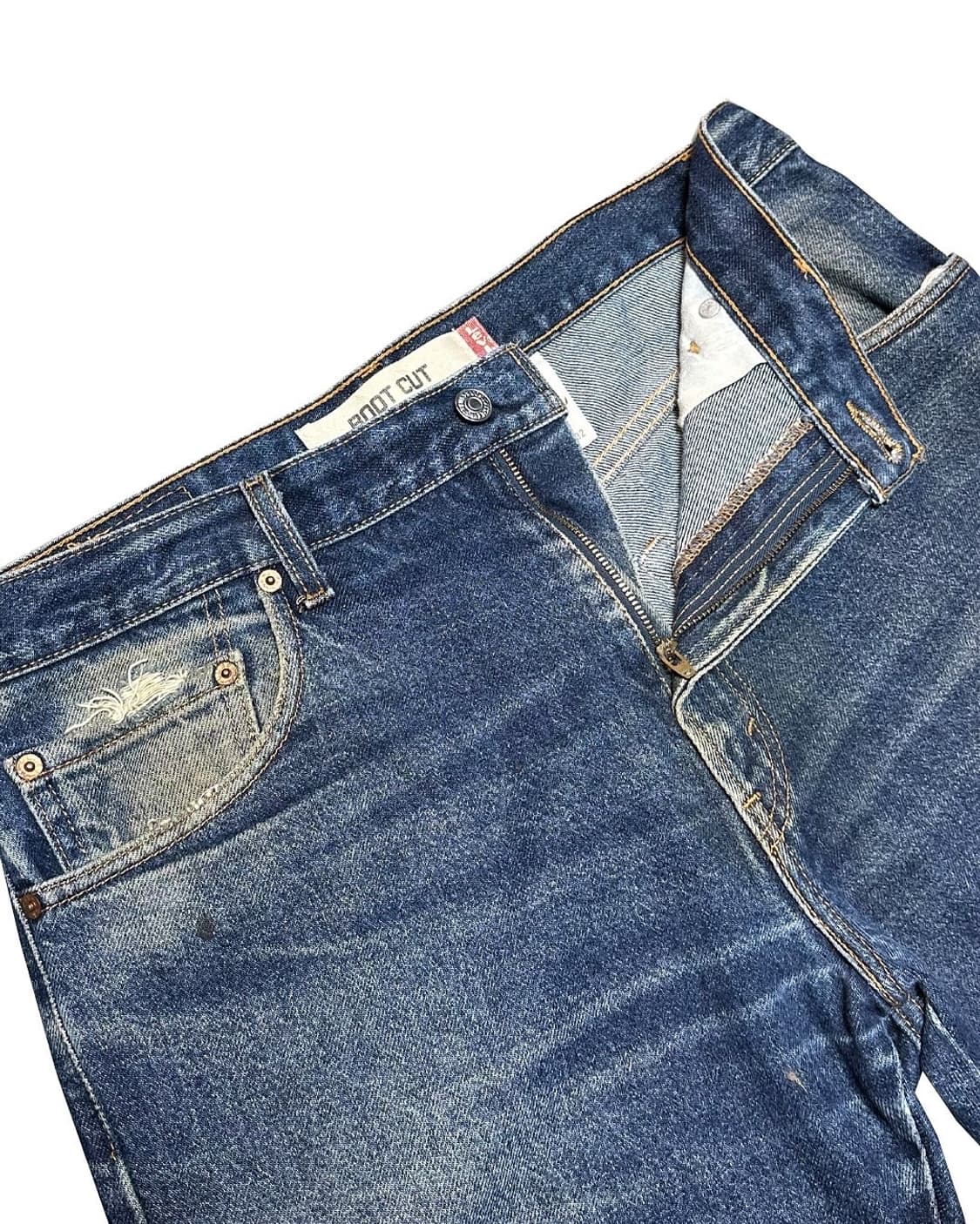 리바이스517 부츠컷 데님 팬츠 34x32 made in usa 상품이미지5