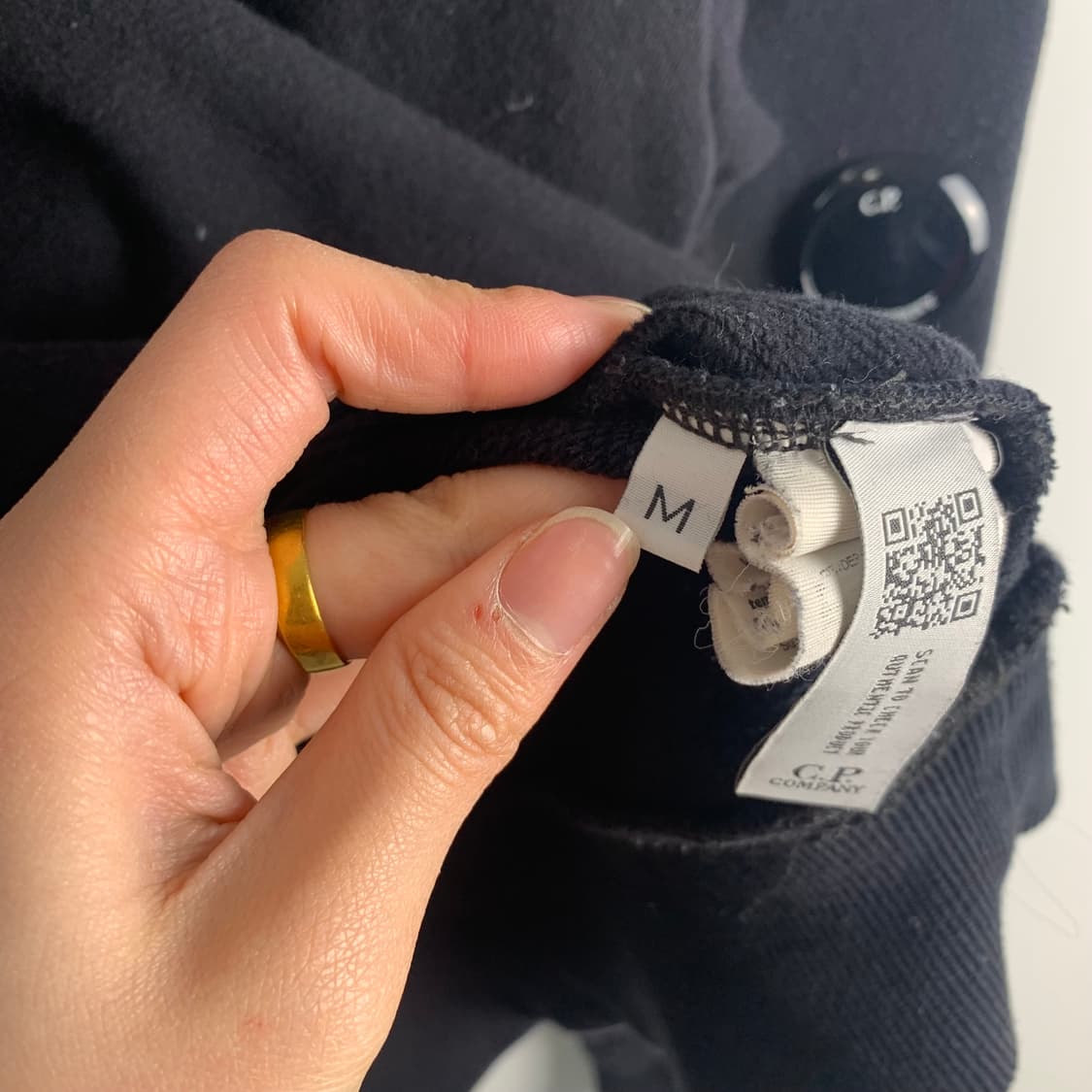 Cp컴퍼니 렌즈 블랙 맨투맨 상품이미지6