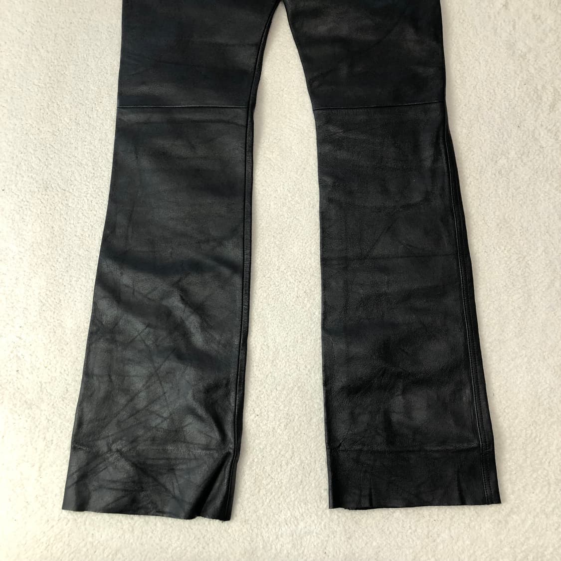 할리데이비슨 부츠컷 레더팬츠   상품이미지3