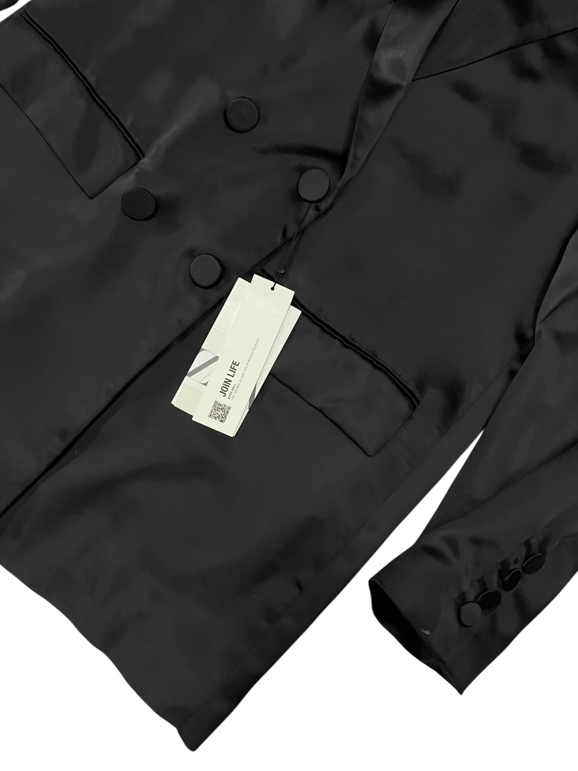 ZARA 자라 새틴 정장 자켓 블레이저 S 상품이미지3