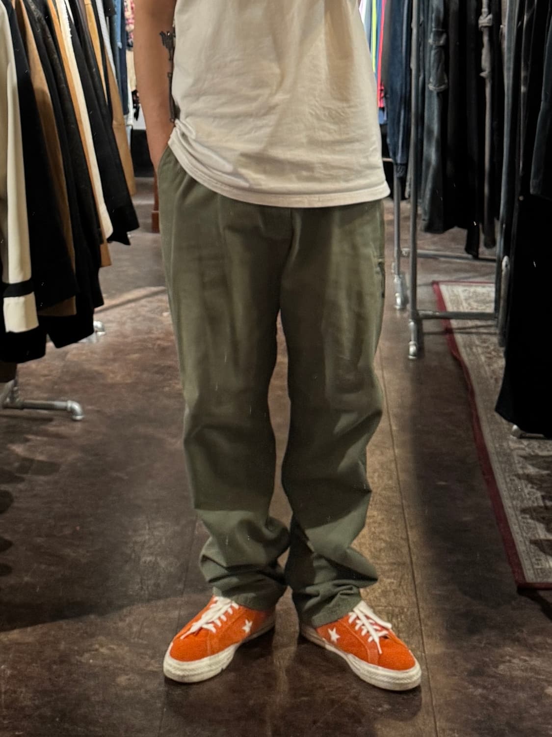 파타고니아 오가닉코튼 팬츠 카키 XL 상품이미지2