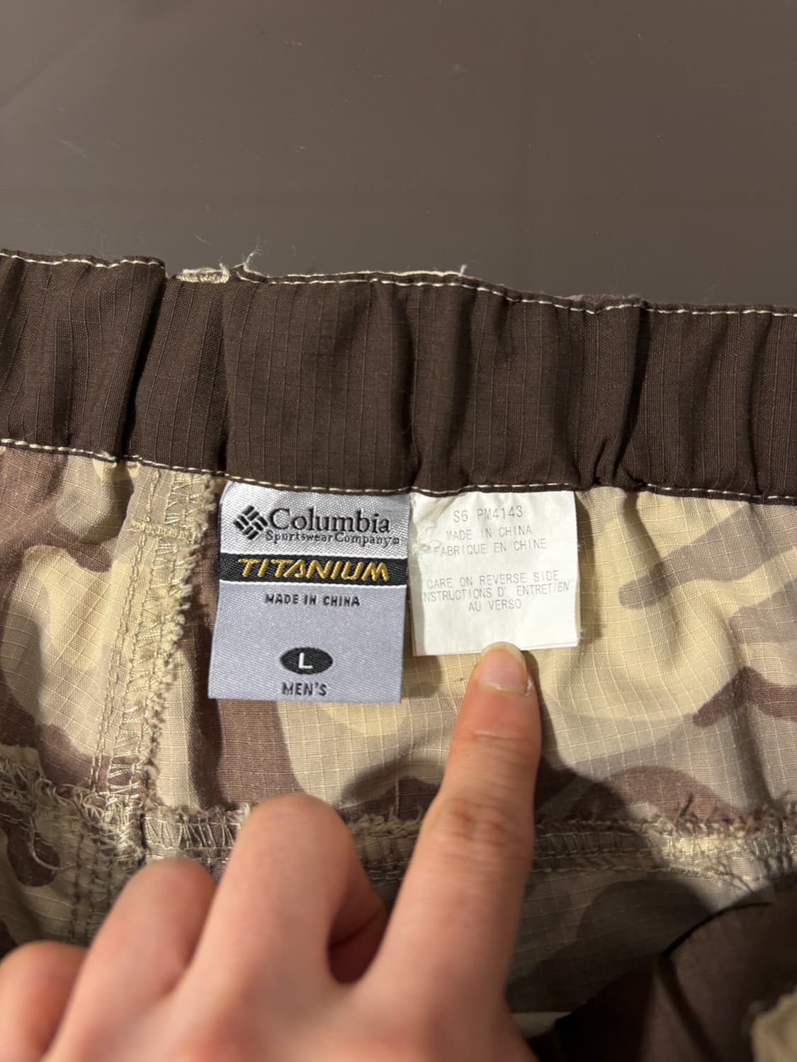 콜롬비아 카모 반바지 상품이미지7