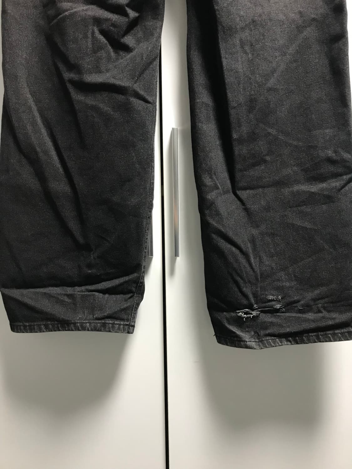 블랙업 폴디아 워싱 와이드 데님 팬츠 상품이미지9