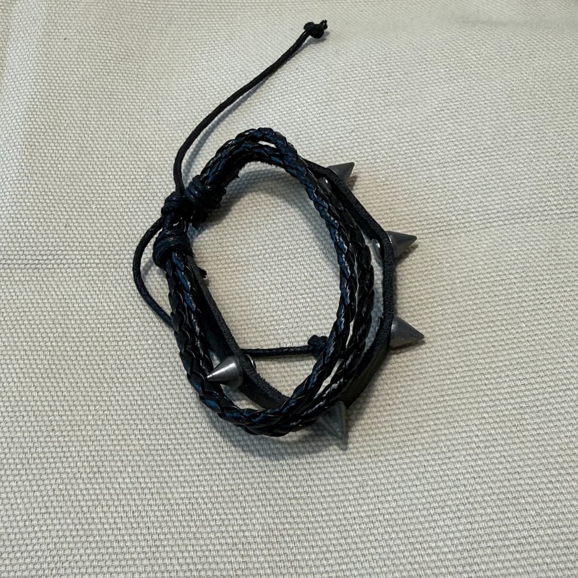 일본 빈티지 무드 가죽 레더 팔찌  상품이미지2