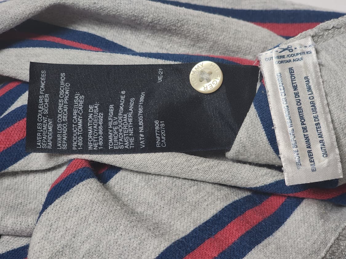 타미힐피거 스트라이프 카라티 M 거의 새상품 상품이미지6
