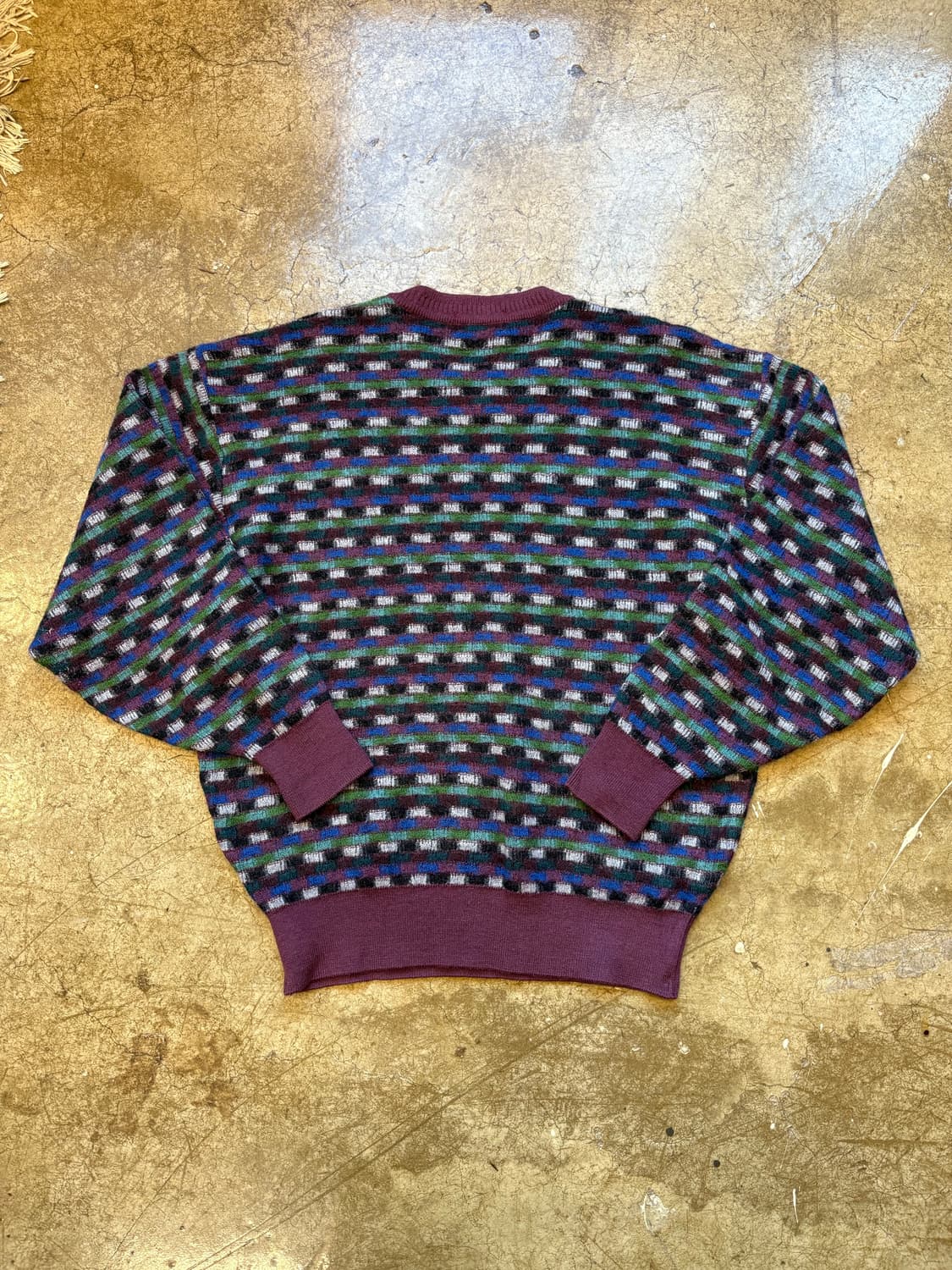 90s Mizuno japan 빈티지 패턴 니트 상품이미지6