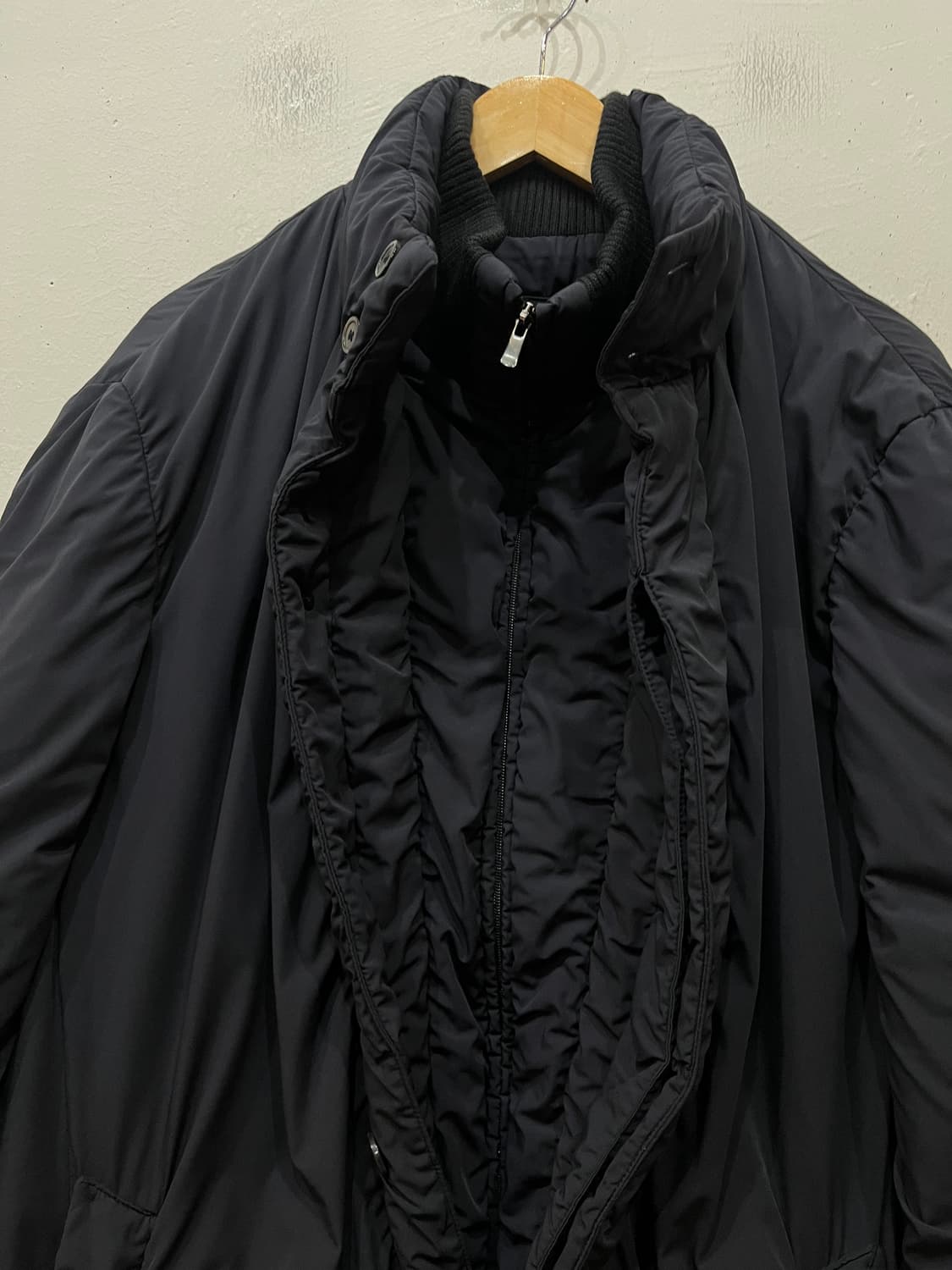 클럽모나코 구스다운 패딩코트 네이비 M 상품이미지6