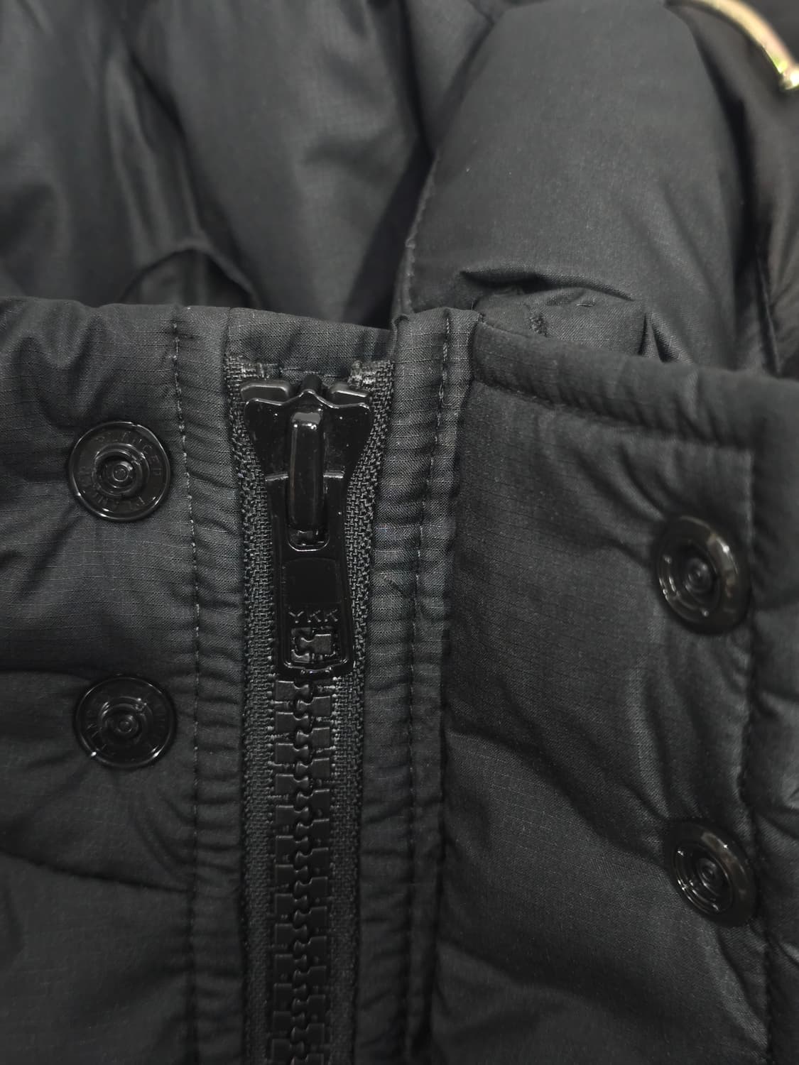 리바이스 구스 투웨이 지퍼  롱패딩 L 상품이미지5