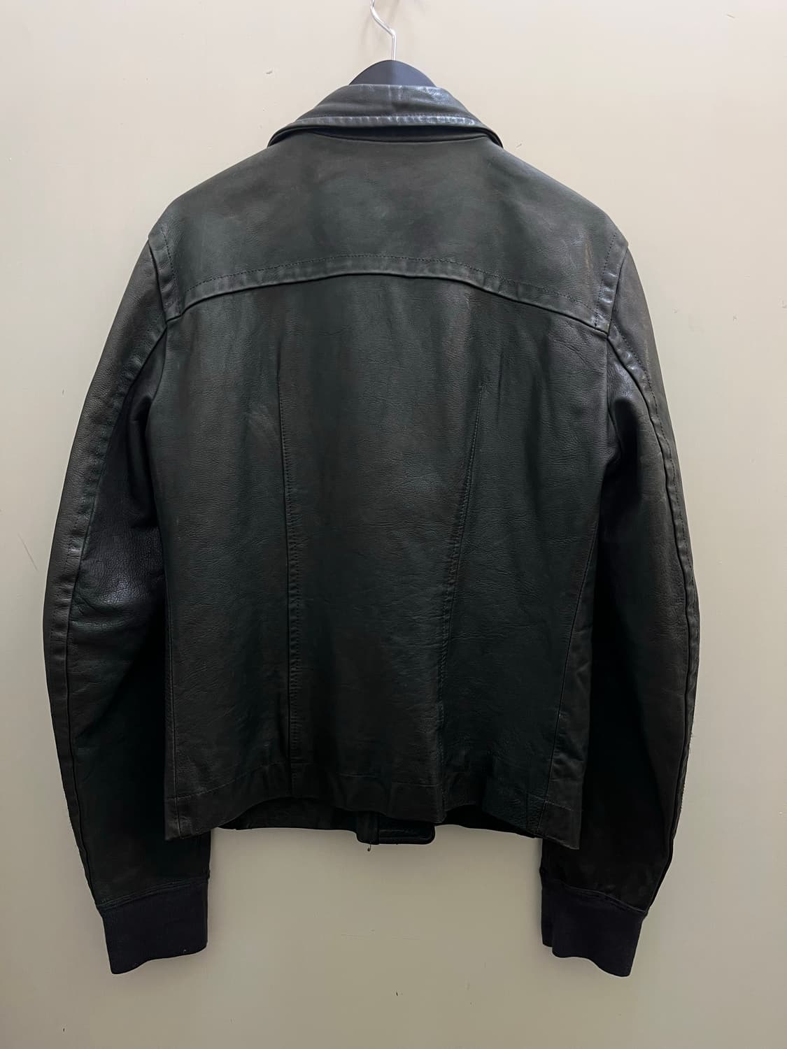 07 아카이브 릭오웬스 OLMAR&MIRTA 레더 자켓 상품이미지3