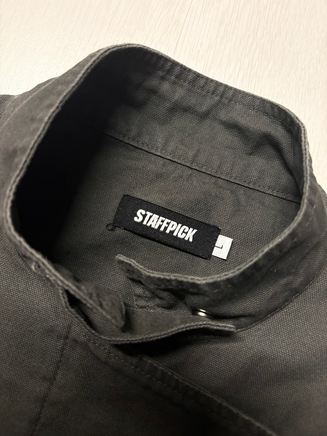 STAFFPICK 리워크 차이나 팬싱 자켓 상품이미지4