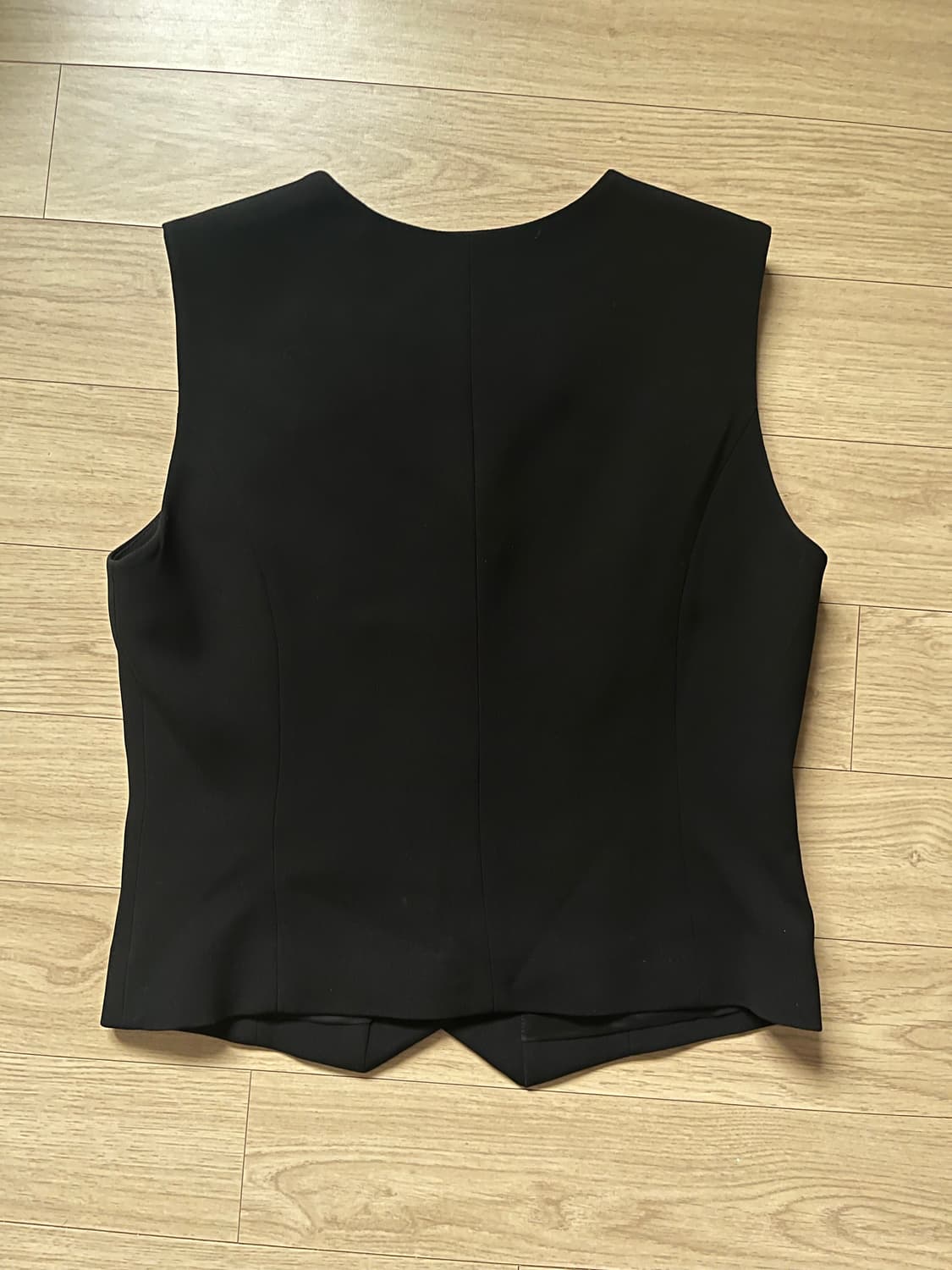 FRONTROW 블랙 테일러드 베스트 상품이미지2