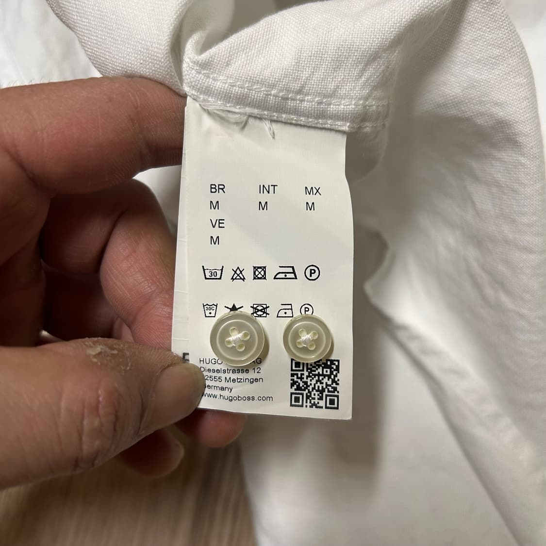 보스 국문정품 옥스포드 셔츠  95 상품이미지3