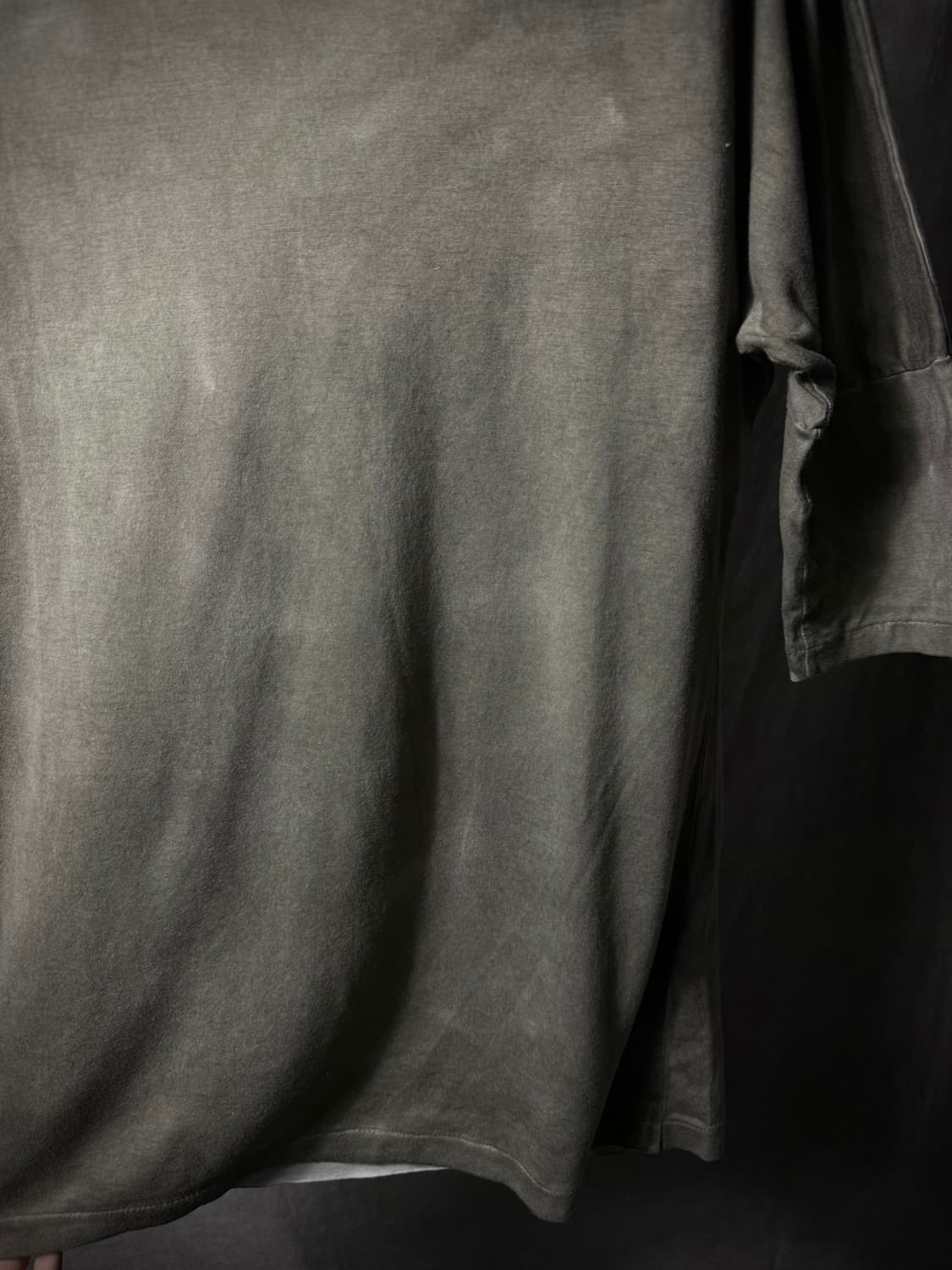 Overdyed Layered 3/4 Sleeve T-Shirt 상품이미지5