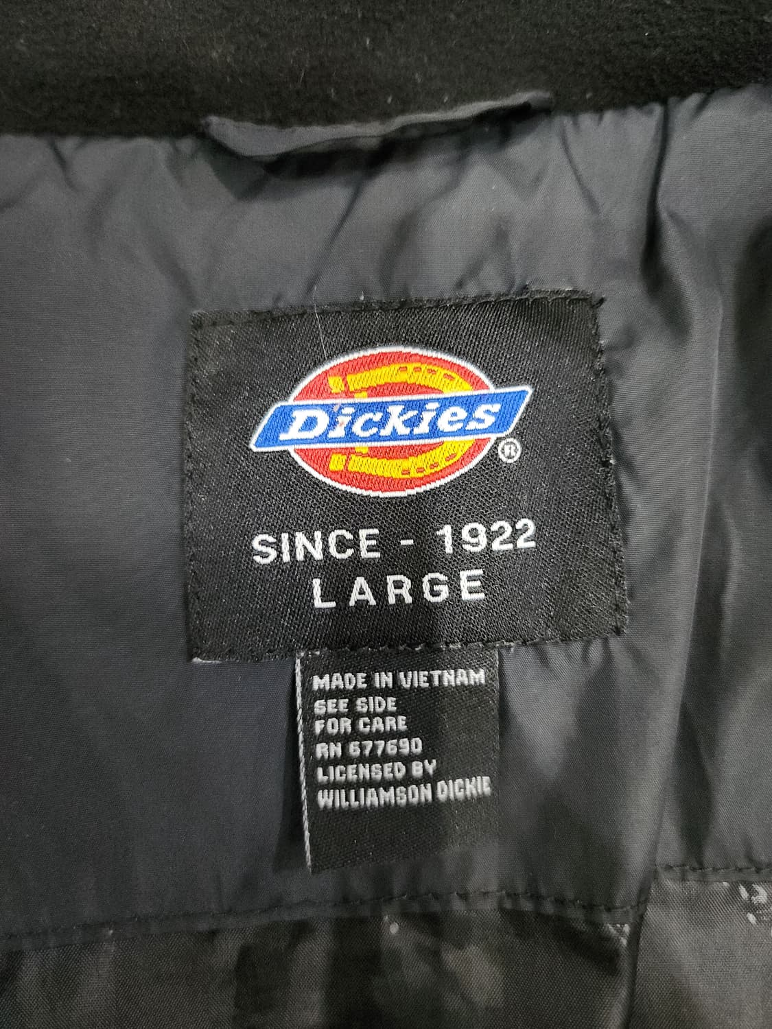 디키즈 베이직 로고 경량 패딩 자켓 L 상품이미지7