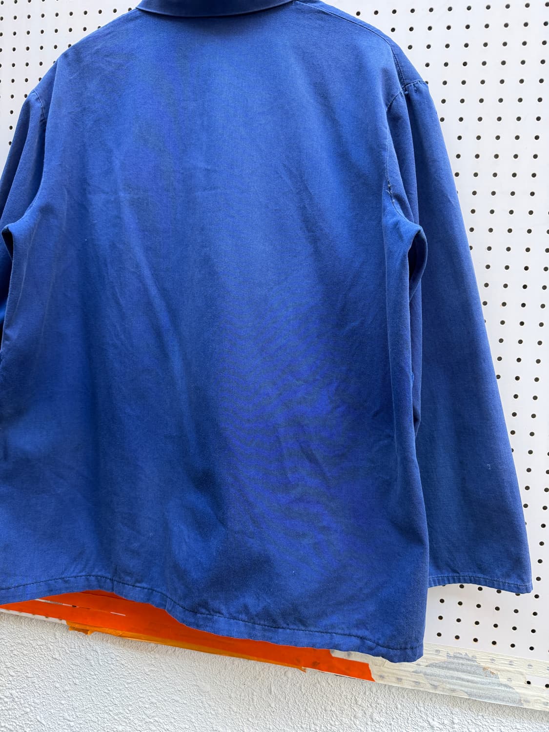 OLD VINTAGE WASHED BLUE FRENCH 프렌치워크자켓 상품이미지10