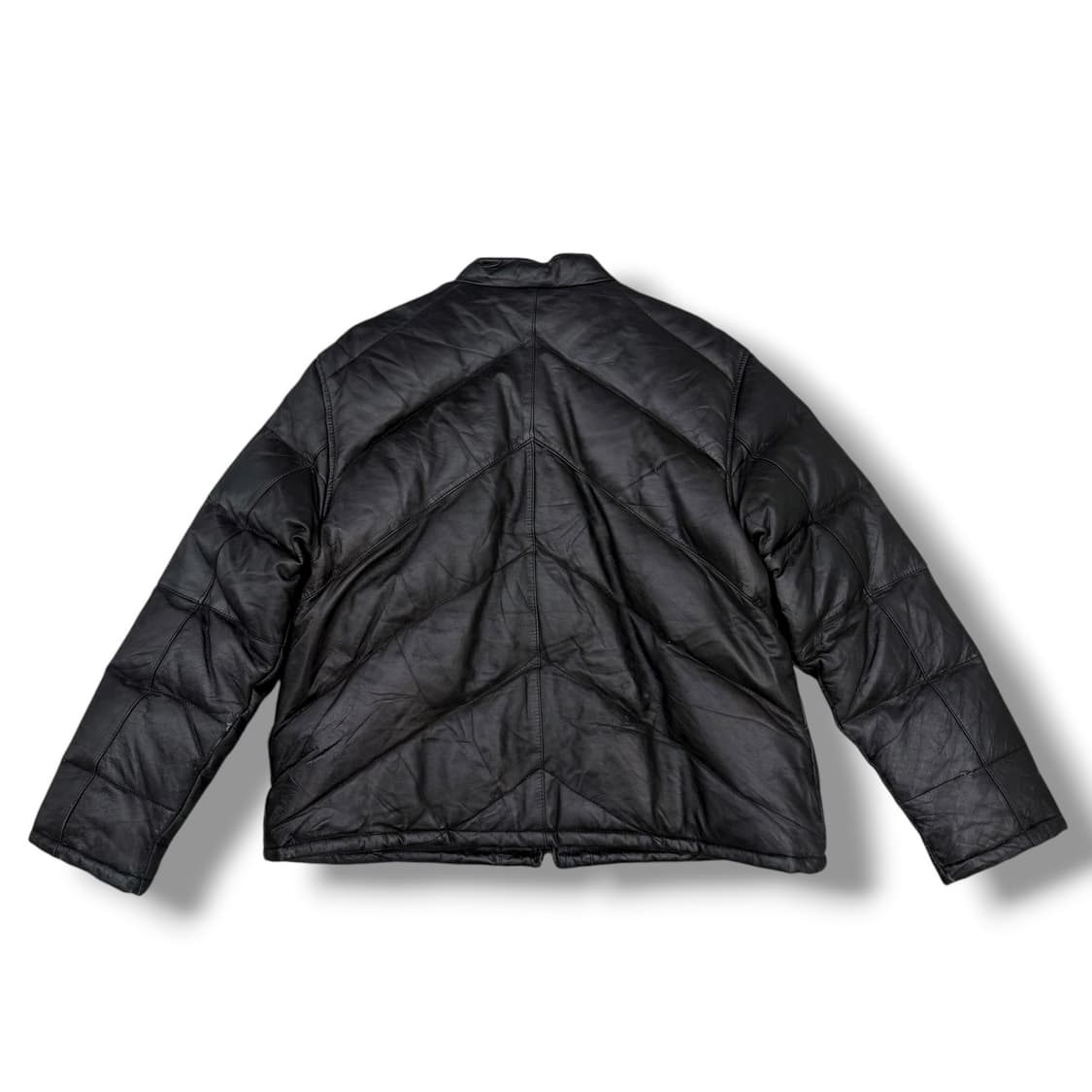 JPN 쉽스킨 양가죽 리얼레더 패딩 자켓 상품이미지2