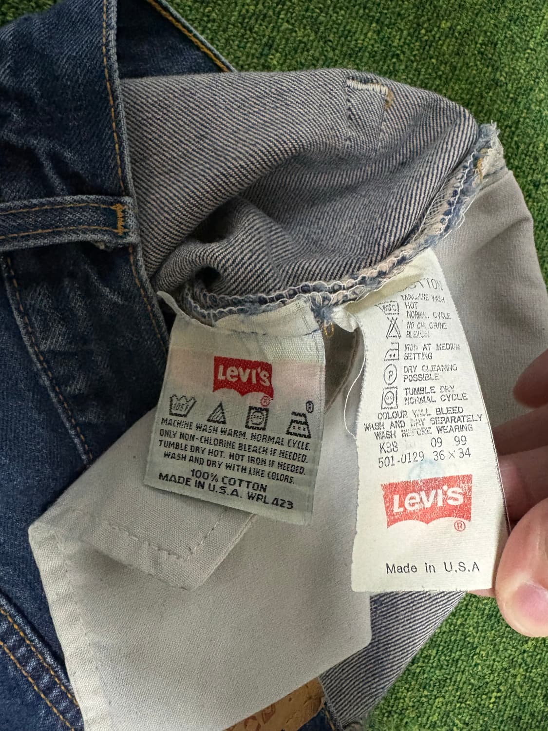 90s 리바이스 501 made in usa 상품이미지7