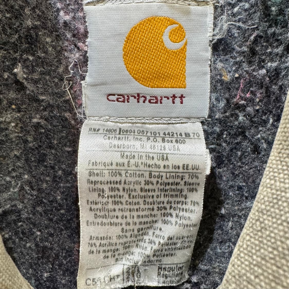 칼하트 C58 CHT 초어 자켓 상품이미지10