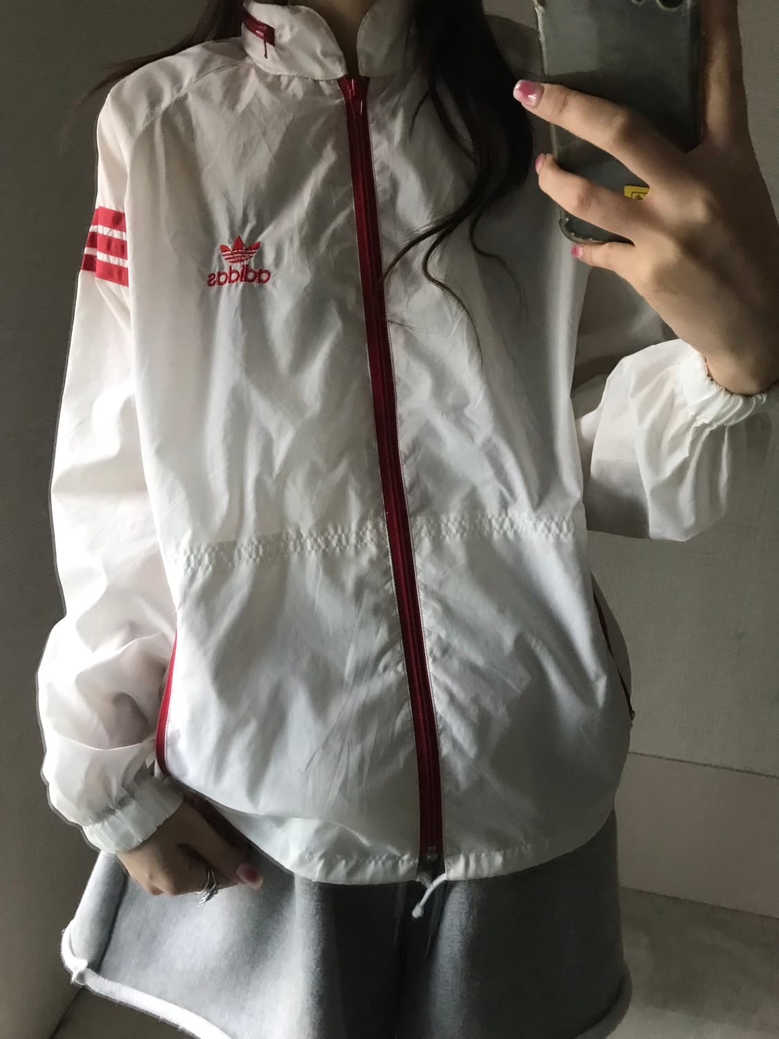아디다스 80s 데상트 바람막이 상품이미지5