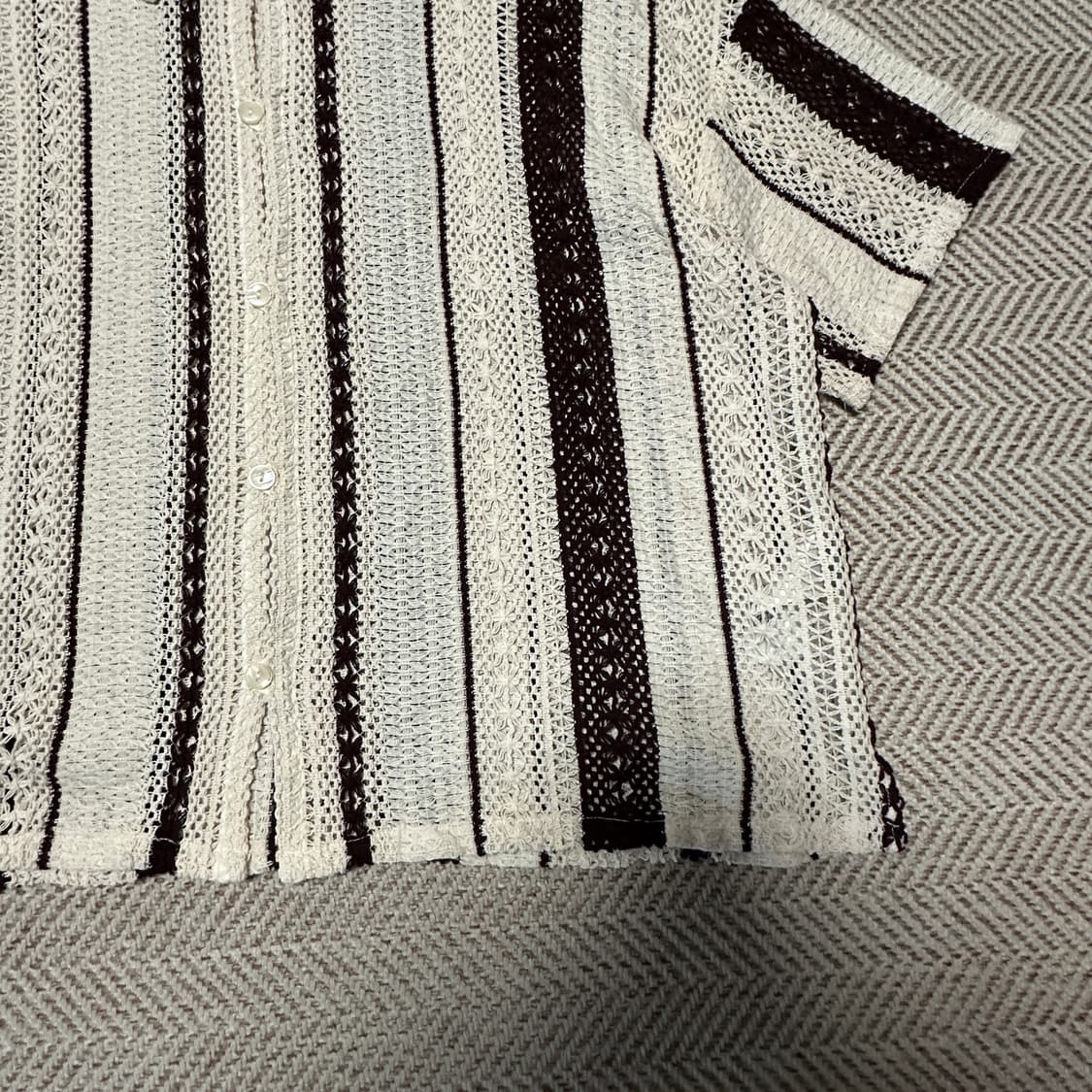 NIKO AND... crochet knit shirt 상품이미지4