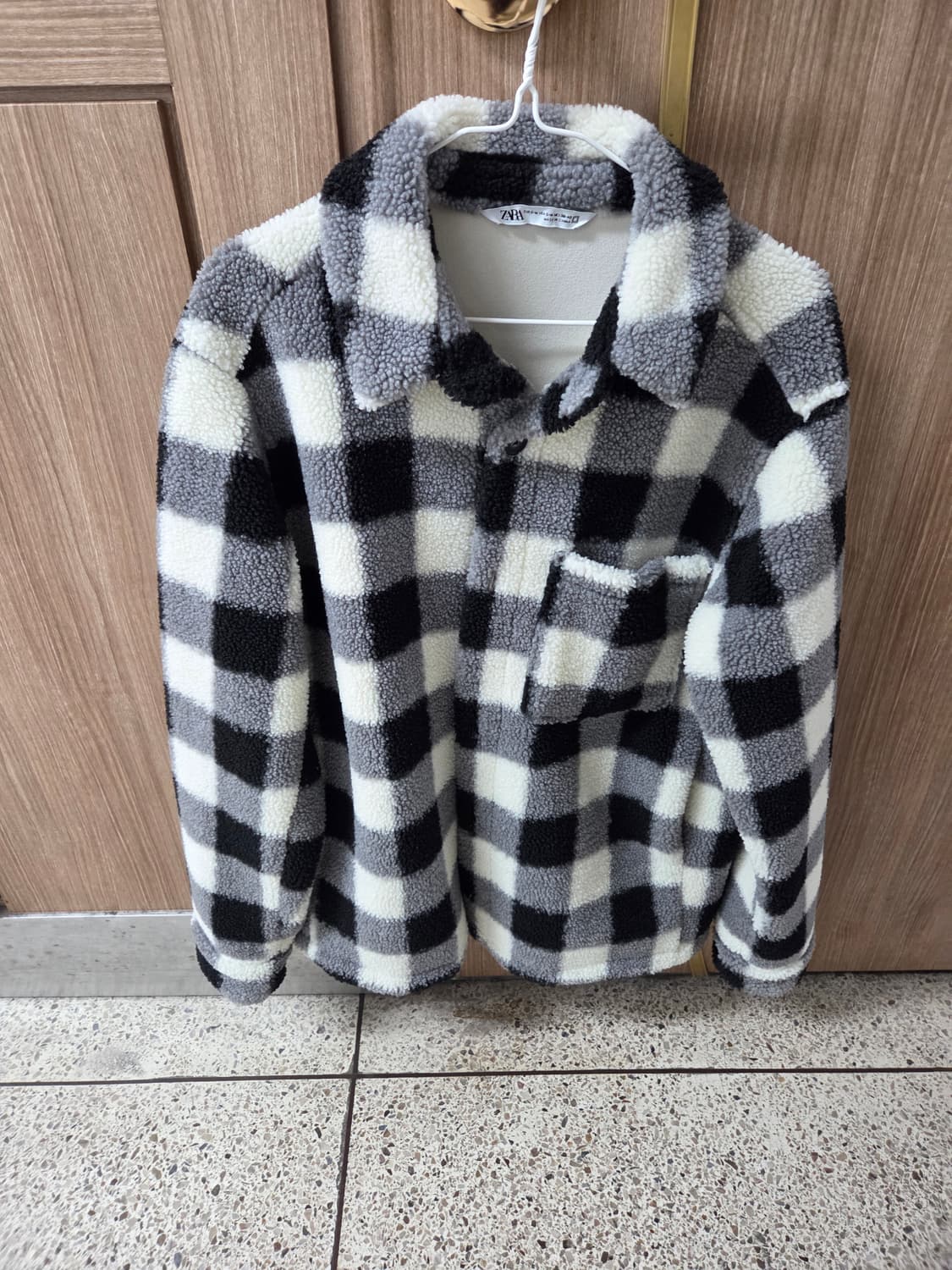 자라 뽀글이 셔츠 자켓 (실측 105) 상품이미지1