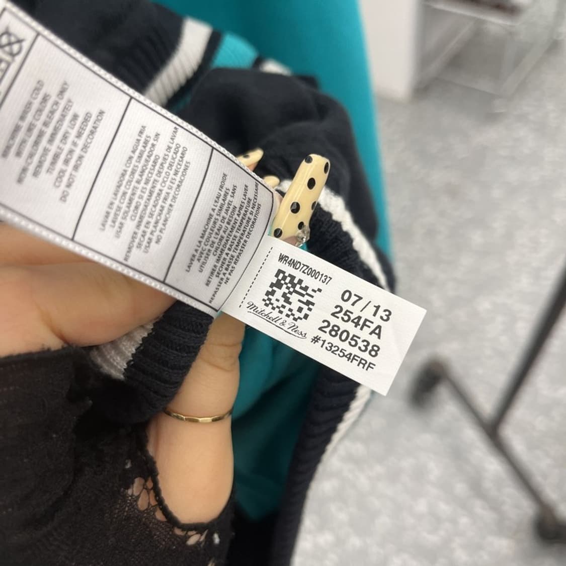 미첼엔네스 NBA 희귀 레트로 벤쿠버 그리즐리 바시티자켓 L C09983 상품이미지7