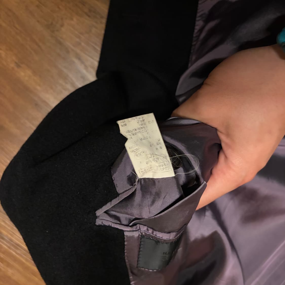 TIME HOMME WOOL CASHMERE CLASSIC COAT 상품이미지7