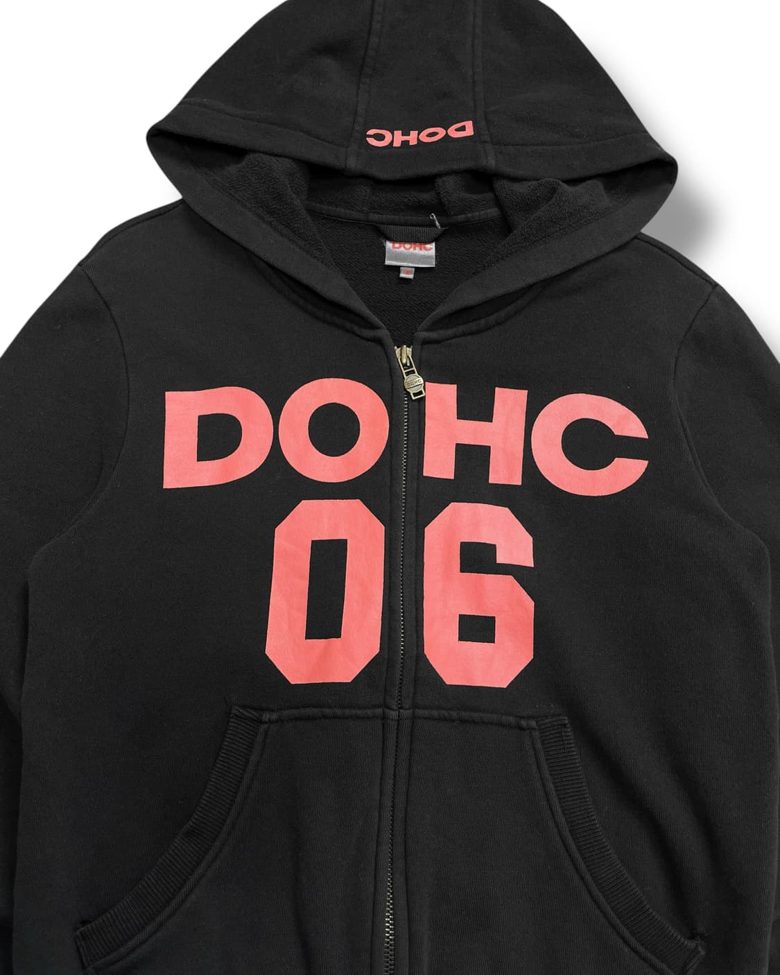 DOHC 블랙 후드집업 상품이미지6