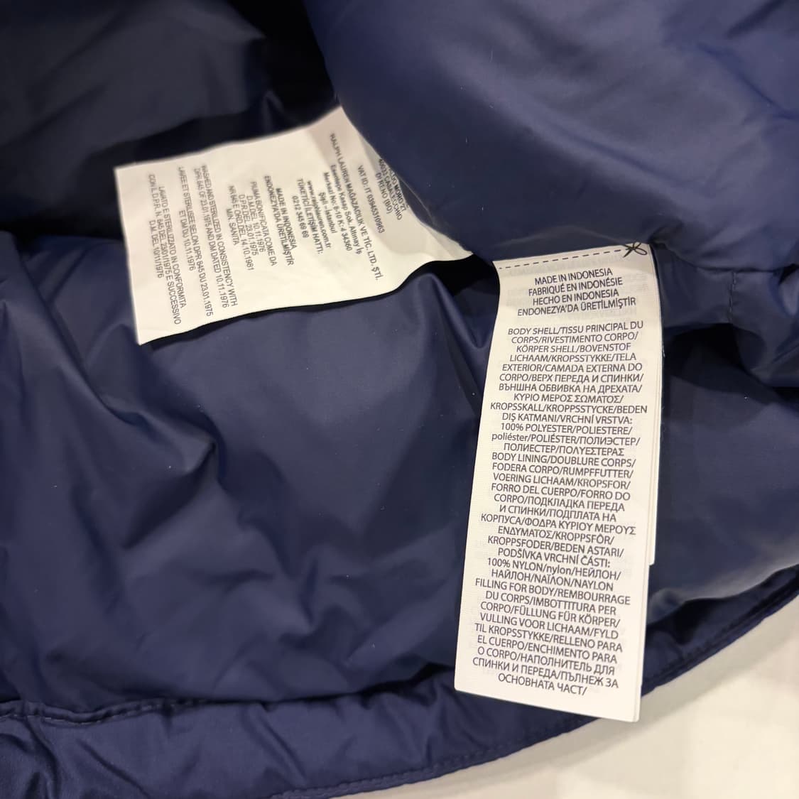 [2XL] 폴로 랄프로렌 다운 네이비 패딩 점퍼 C17 상품이미지8