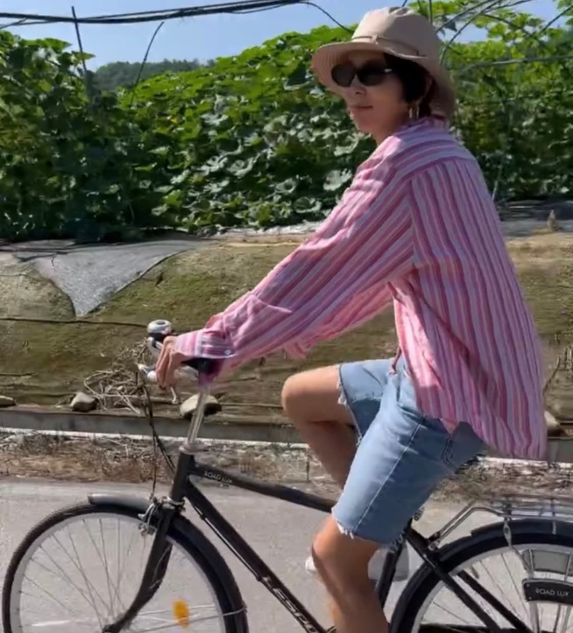 포니테일 스트라이프 셔츠 상품이미지6