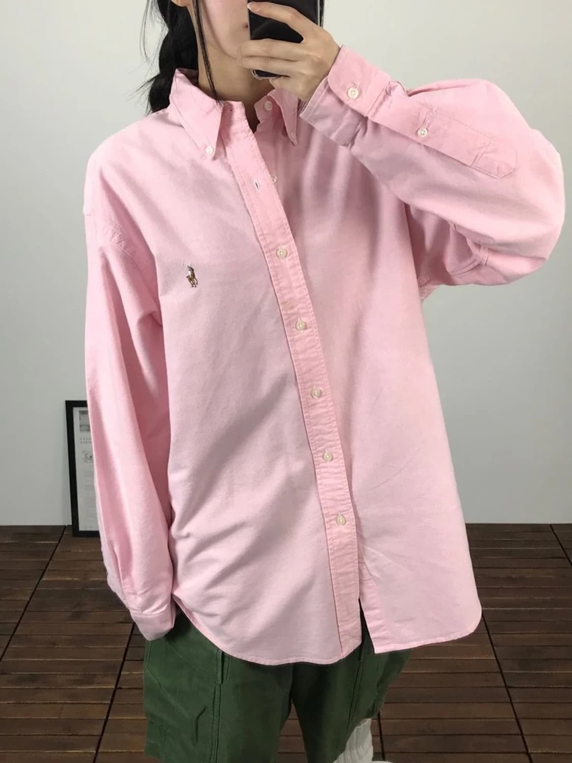 Polo Ralph Lauren Pink Shirt 상품이미지3