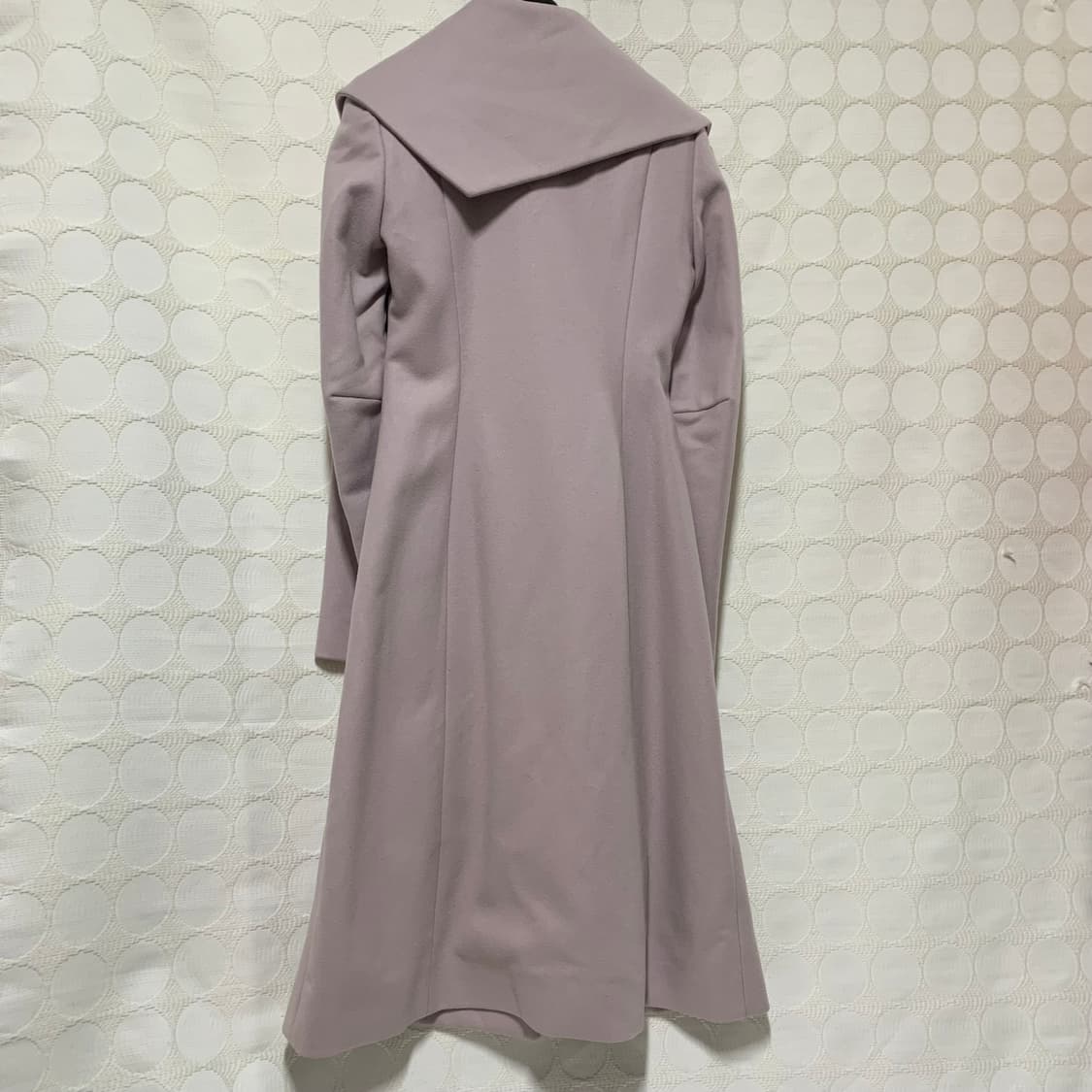 vivienne westwood 울 드레이프 카라 롱코트 상품이미지7