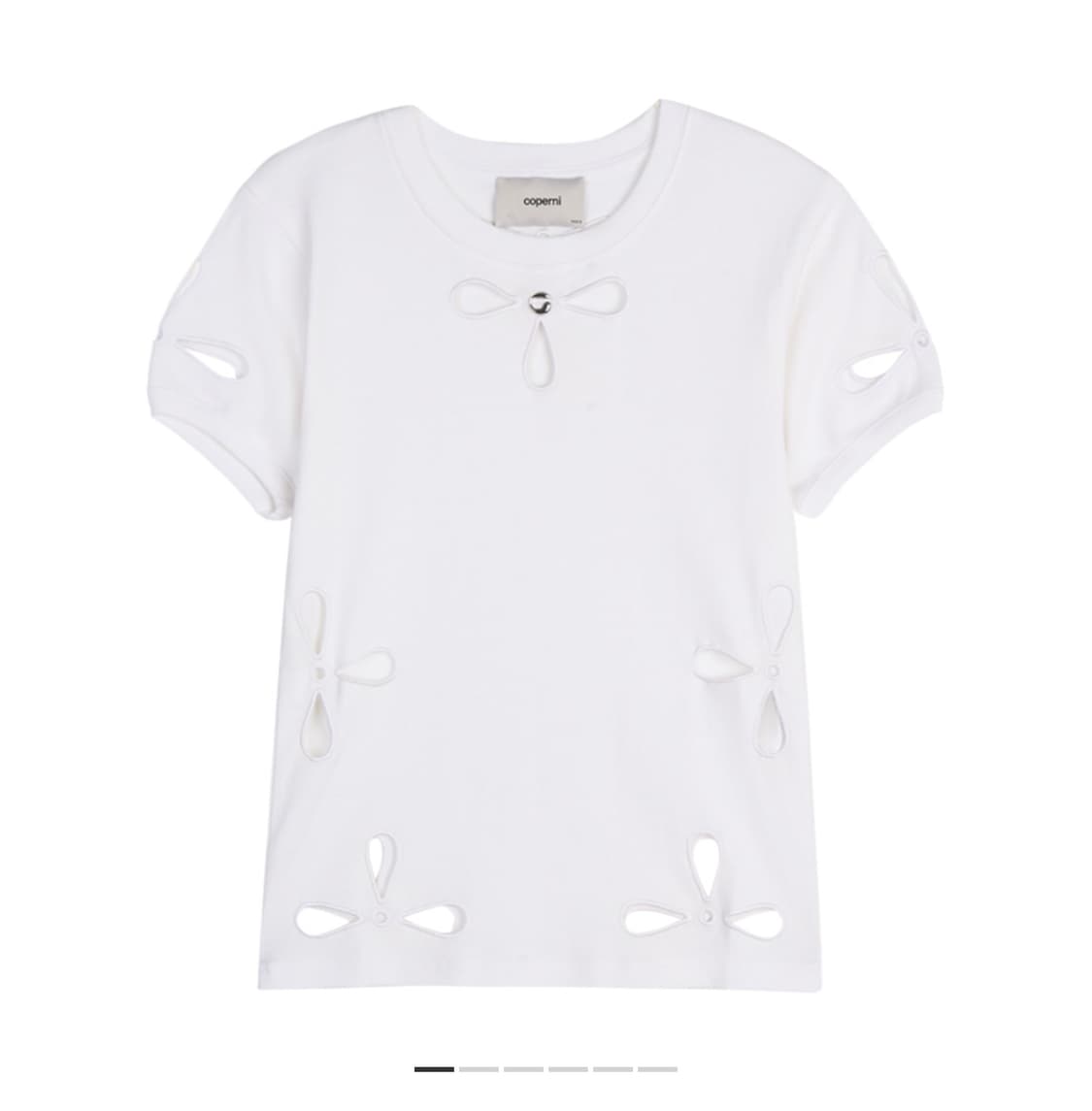 코페르니 페탈 자수 티셔츠 상품이미지1