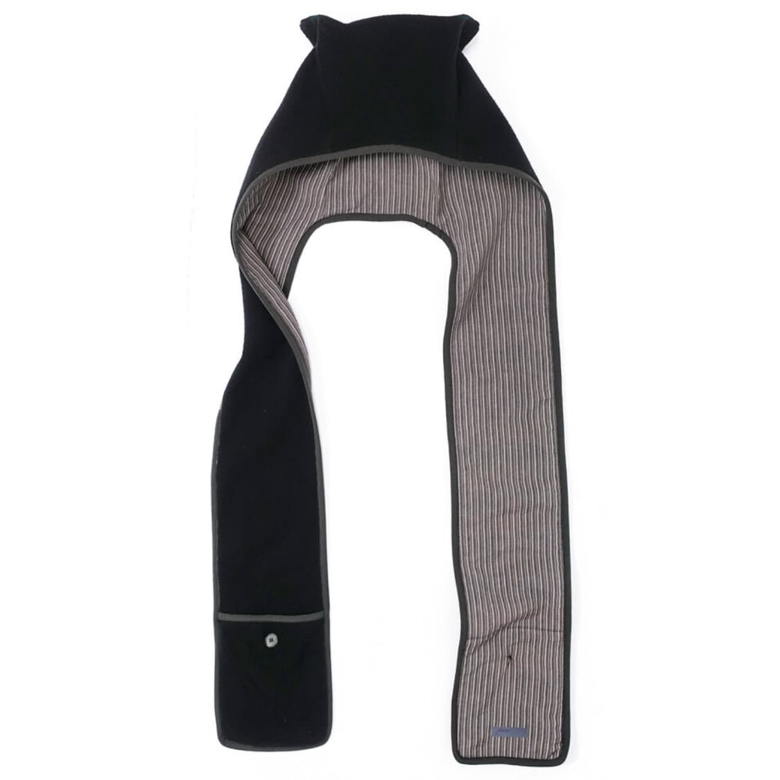 샵페어리 플리스 이어 머플러 블랙 후리스 목도리 상품이미지2