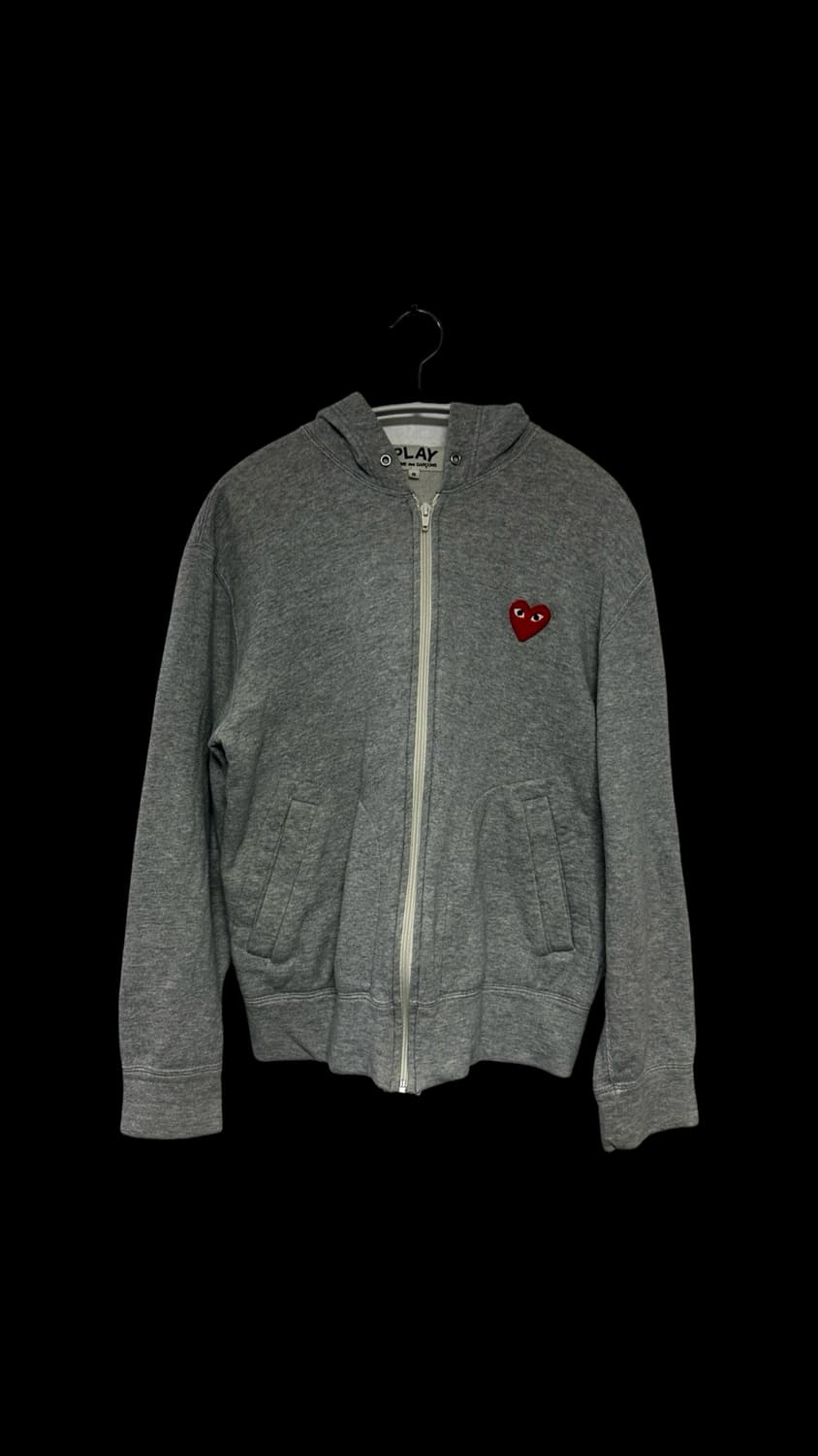 꼼데가르송 플레이 후드 집업 상품이미지1