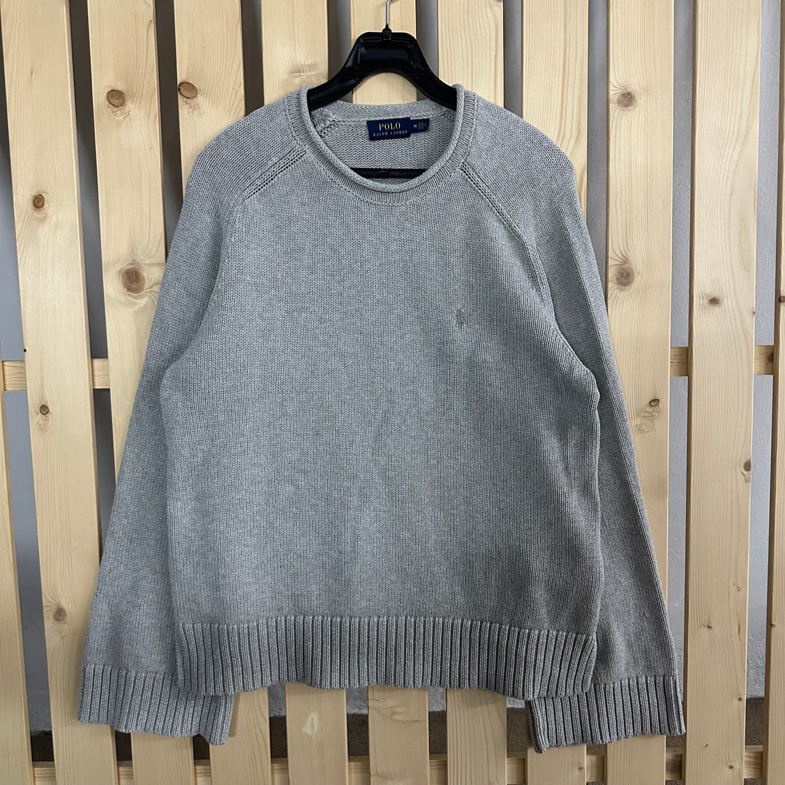 (M) 폴로 랄프로렌 그레이 나그랑 니트 상품이미지1