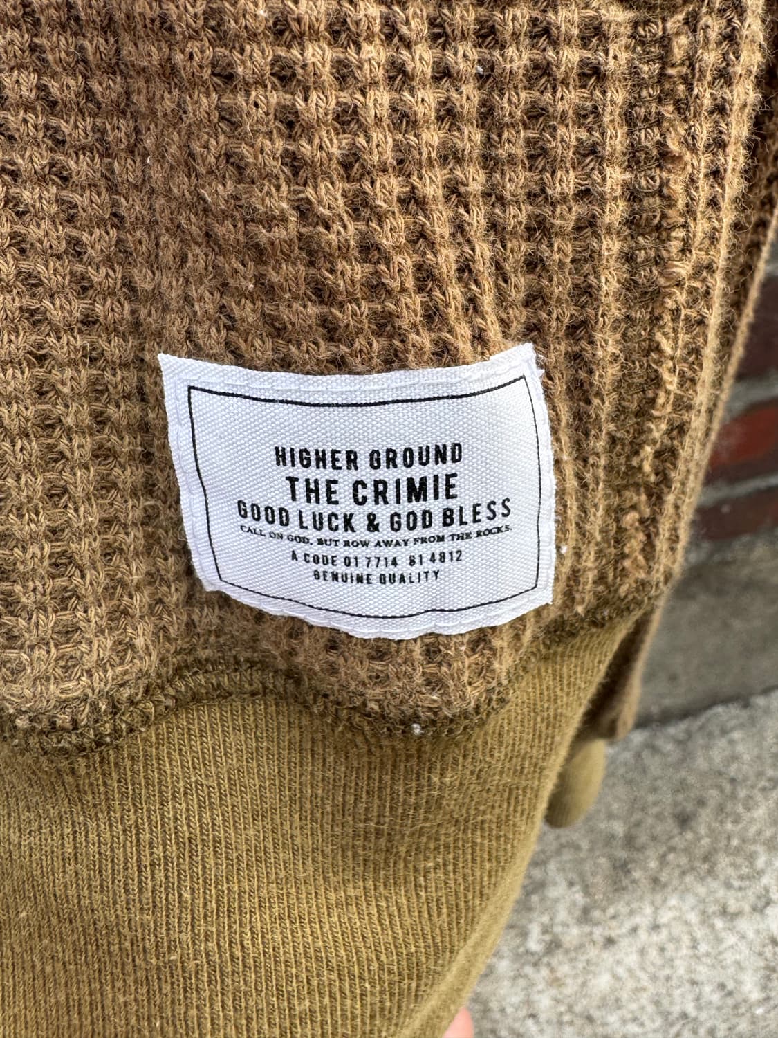 리얼라이즈 웍스 더크리미 투웨이 와플 후드집업  상품이미지9