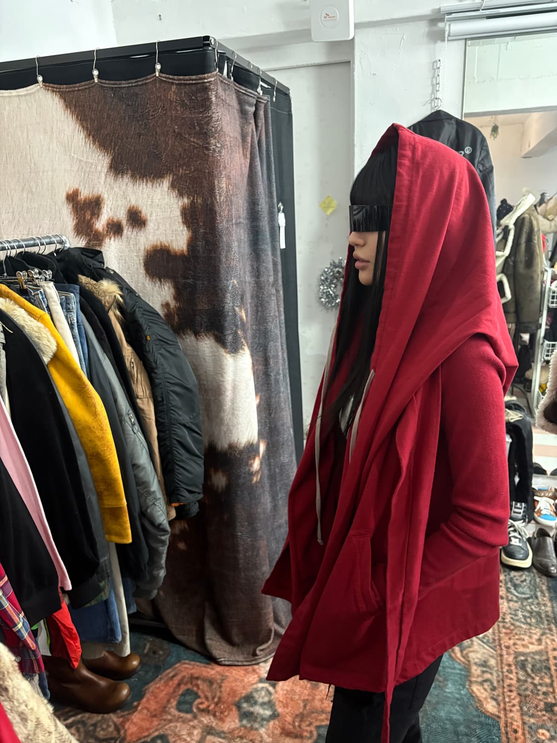 TTF✳️릭오웬스 랩 후디 상품이미지3