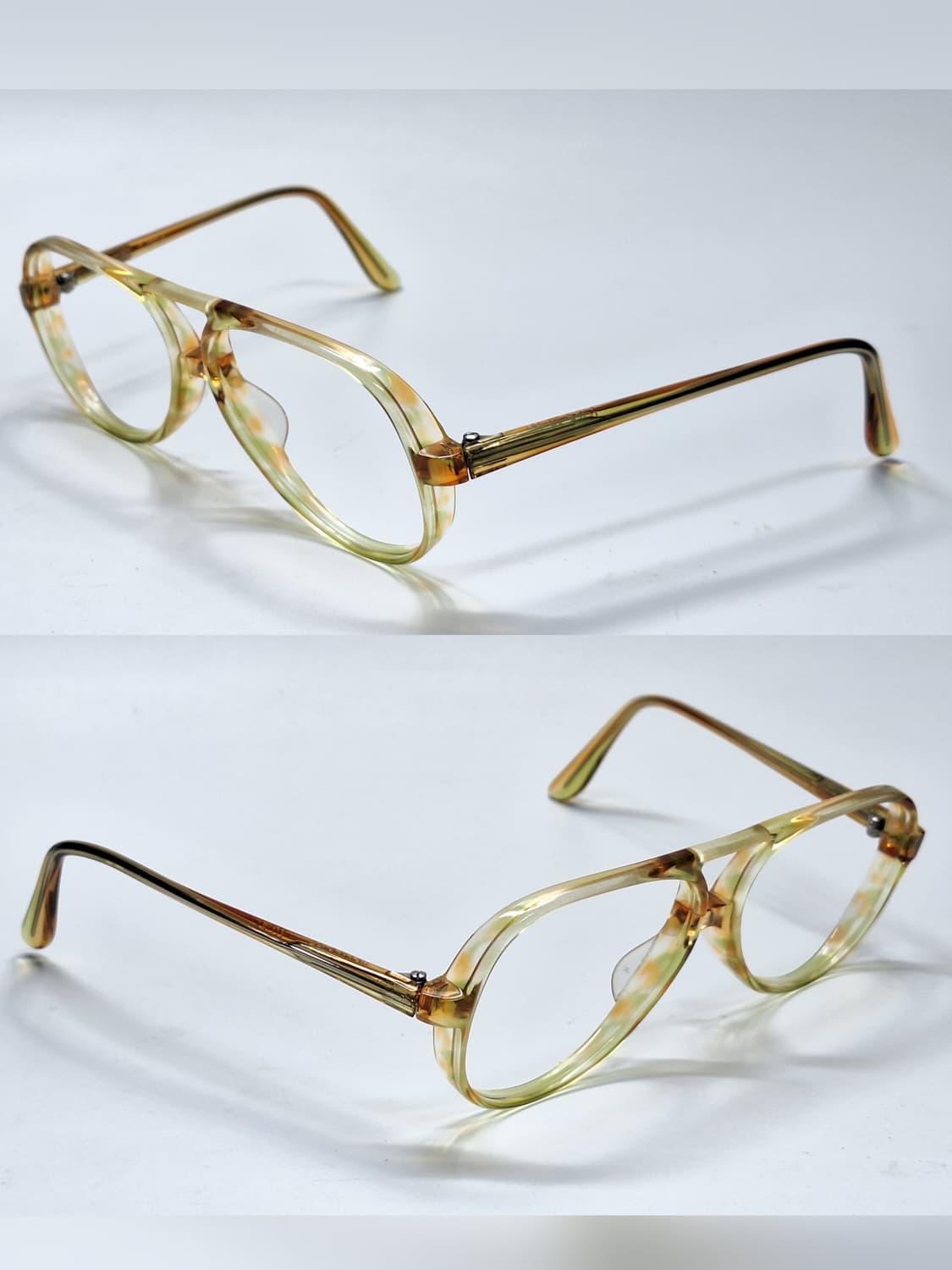 80s 이탈리아제 빈티지 데드스톡/HOYA 0152 안경테 52mm 상품이미지7