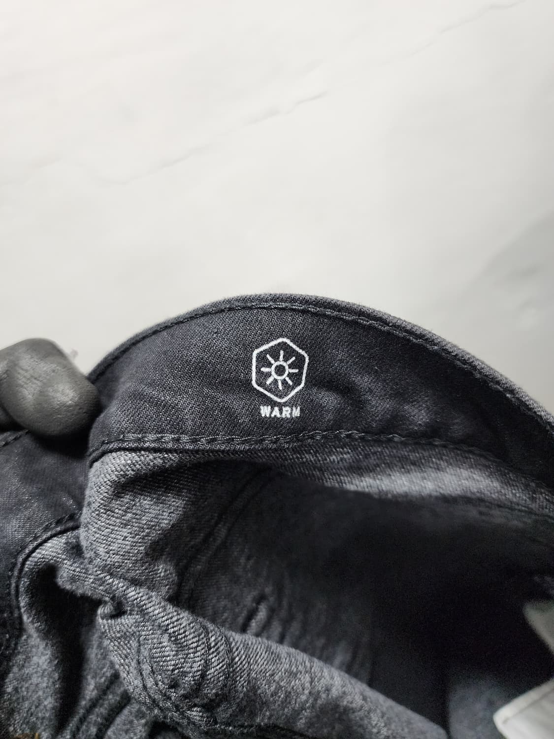 리바이스 502 블랙 데님 팬츠 상품이미지5